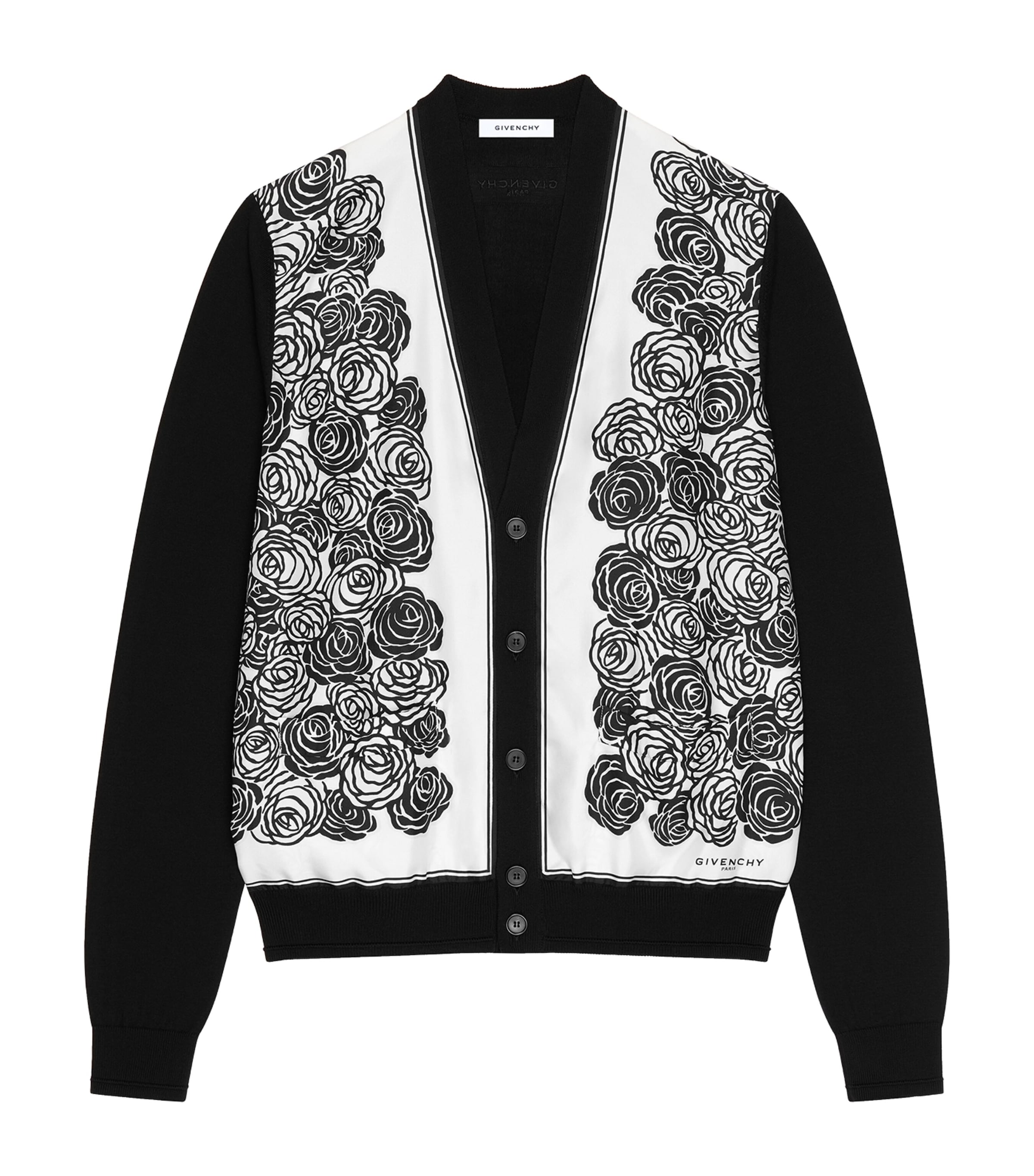 Cotton Floral Print Cardigan