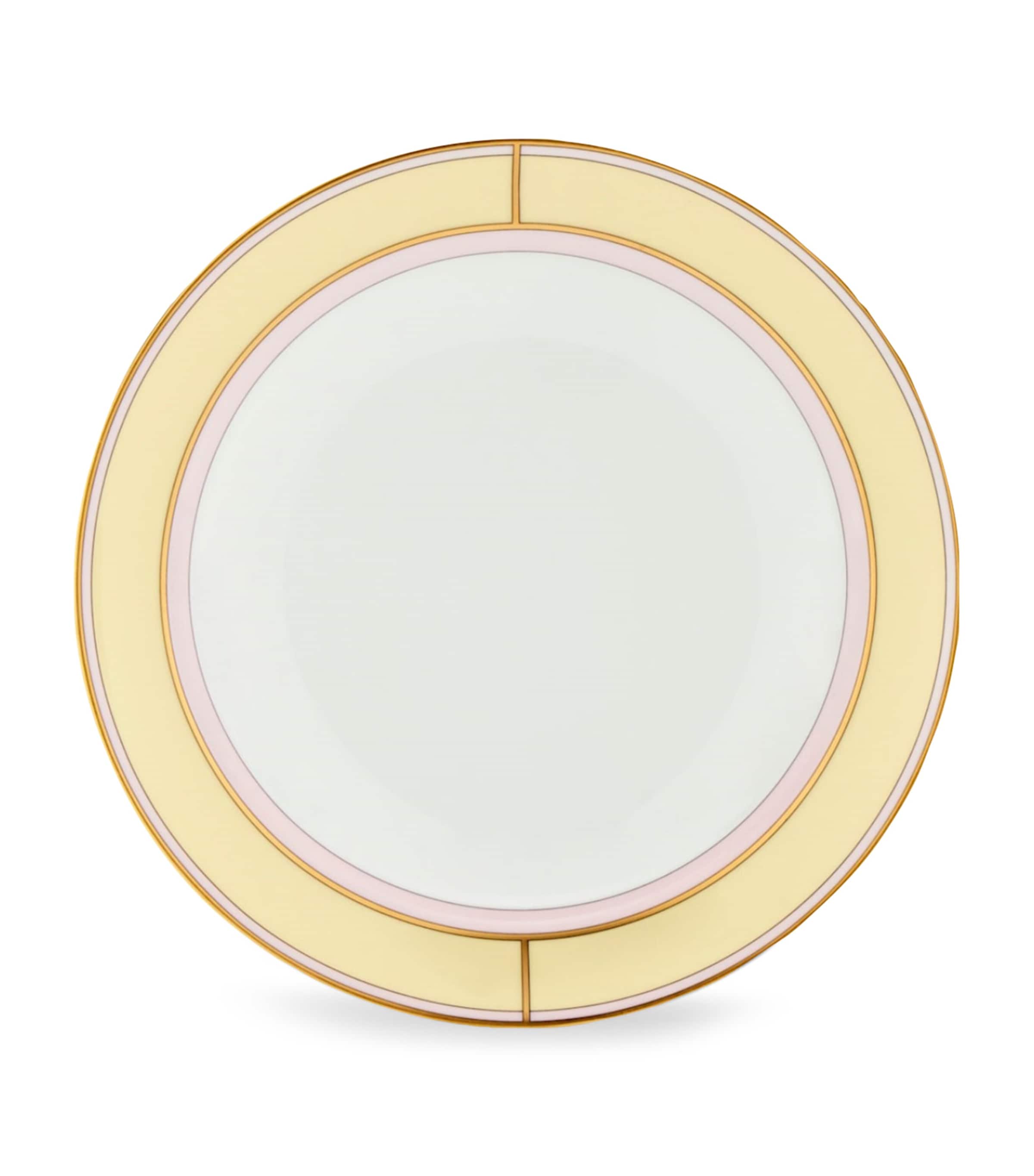 Porcelain Colonna Diva Giallo Soup Plate (24cm)