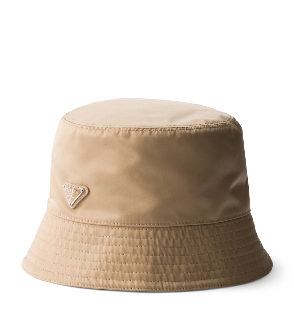 Prada Re-Nylon Bucket Hat Brown