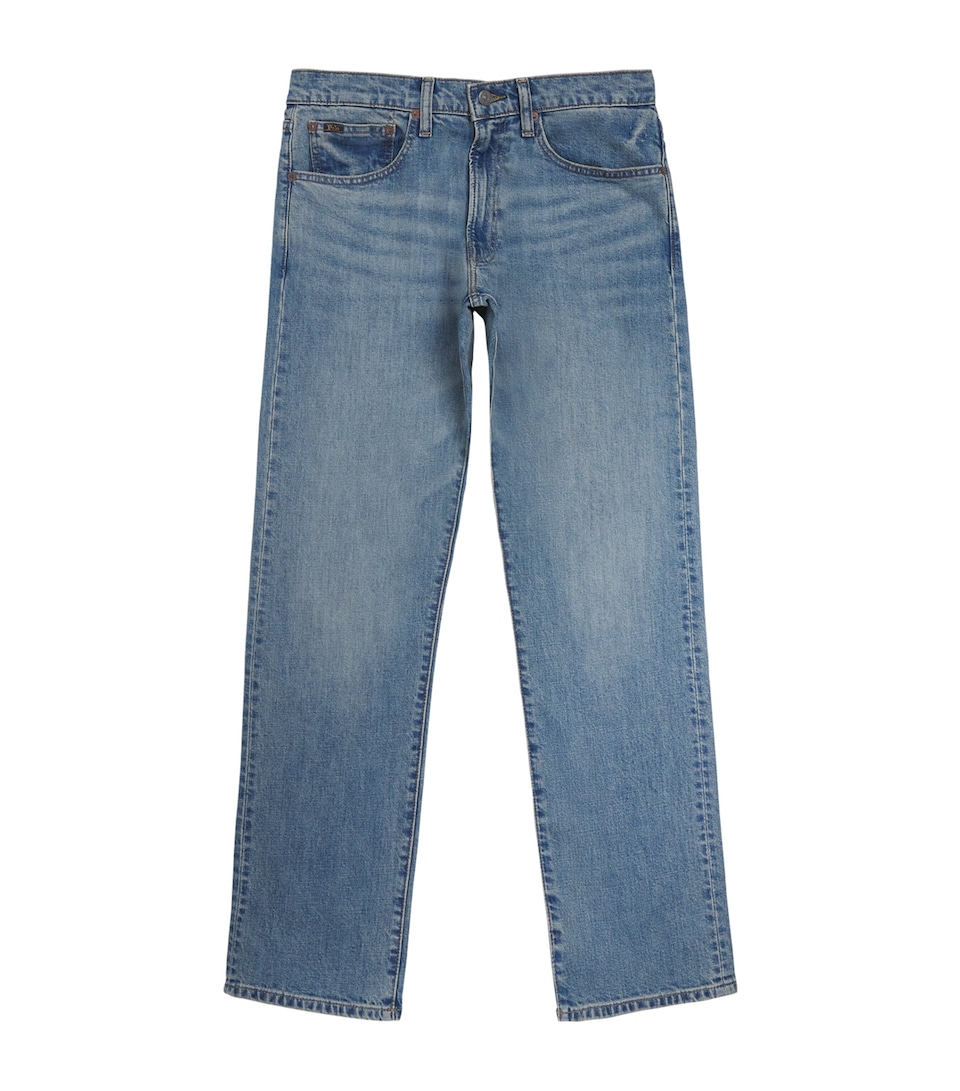 Polo Ralph Lauren Mens Stretch Hampton Straight Jeans Dixon Stretch