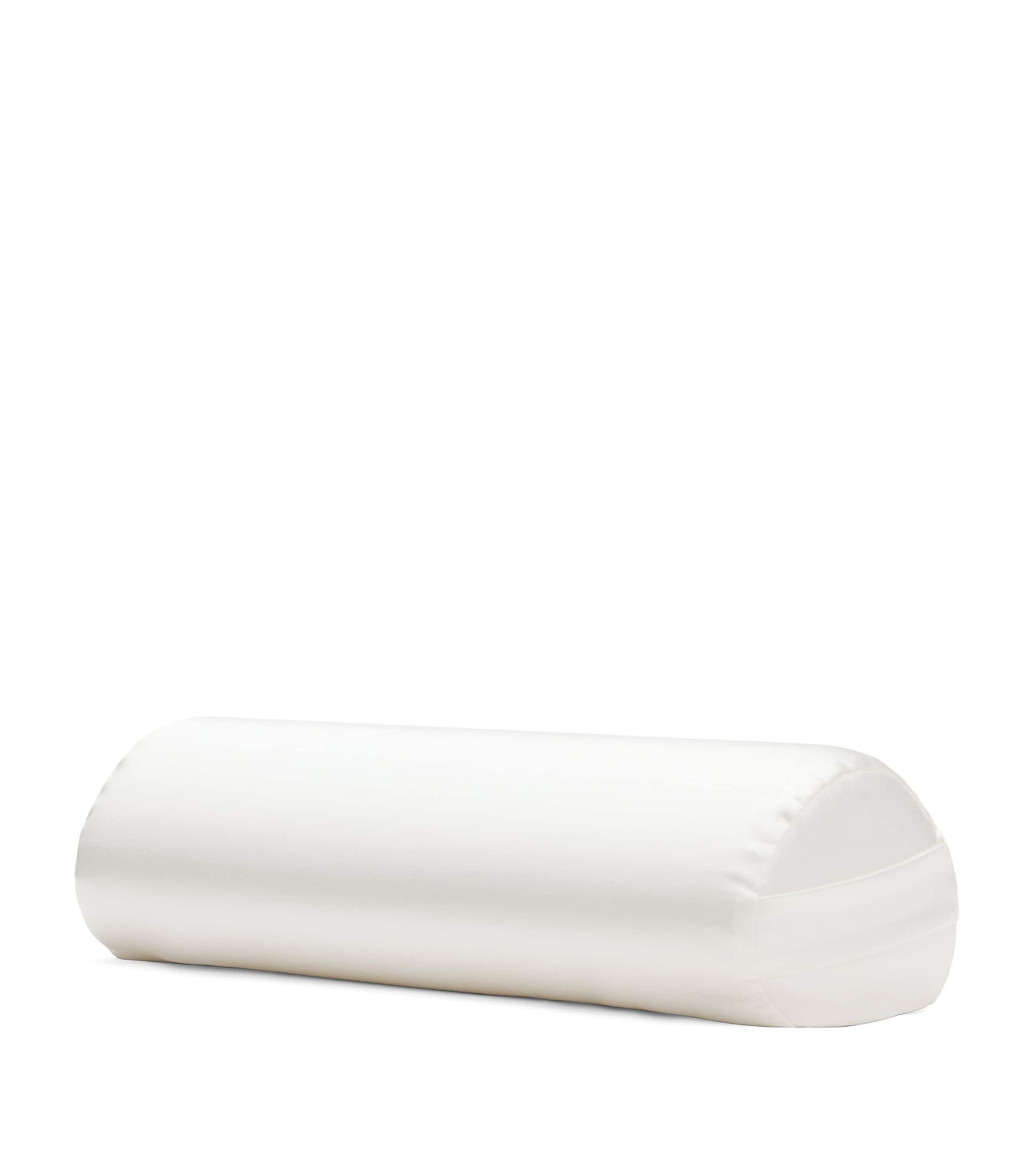 HYOUMANKIND Boost Pillow with Silk Pillowcase (20cm x 47cm) White