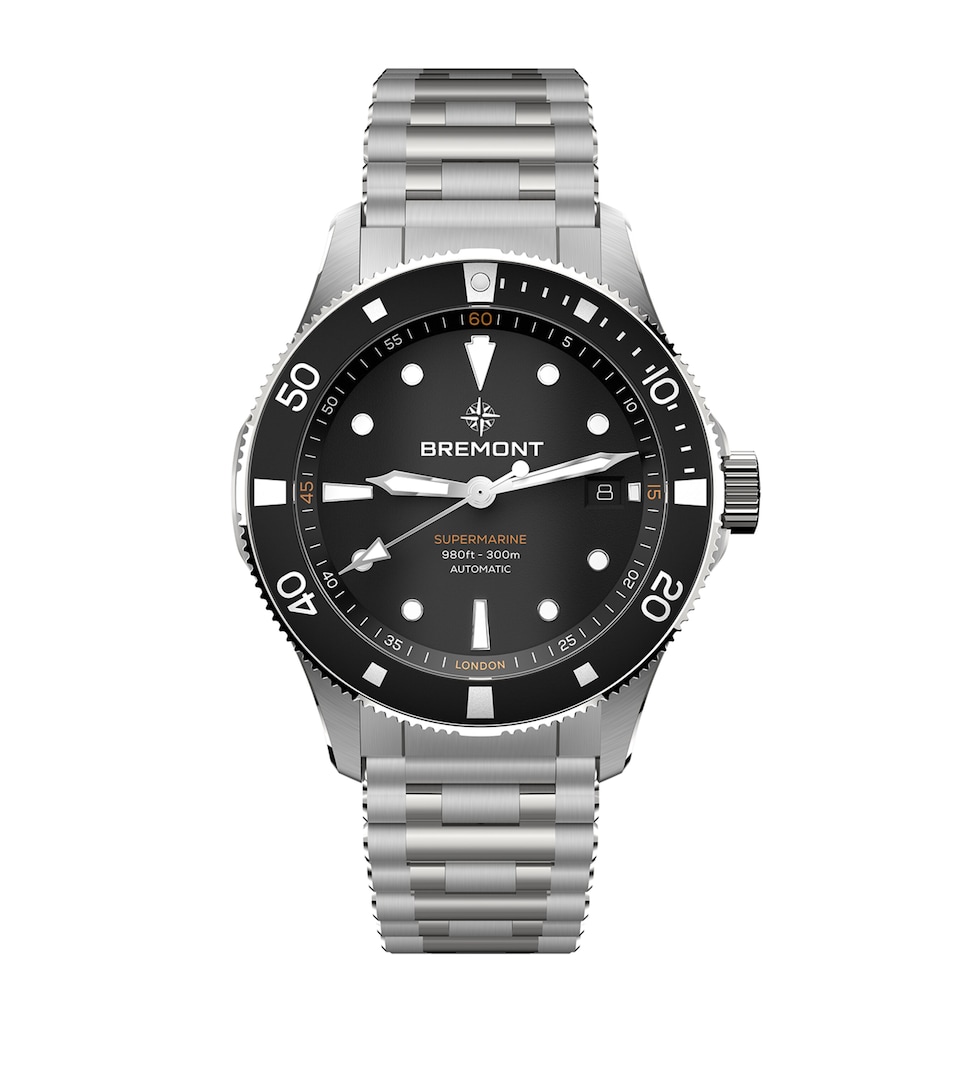 Stainless Steel 300m Supermarine Watch 40mm