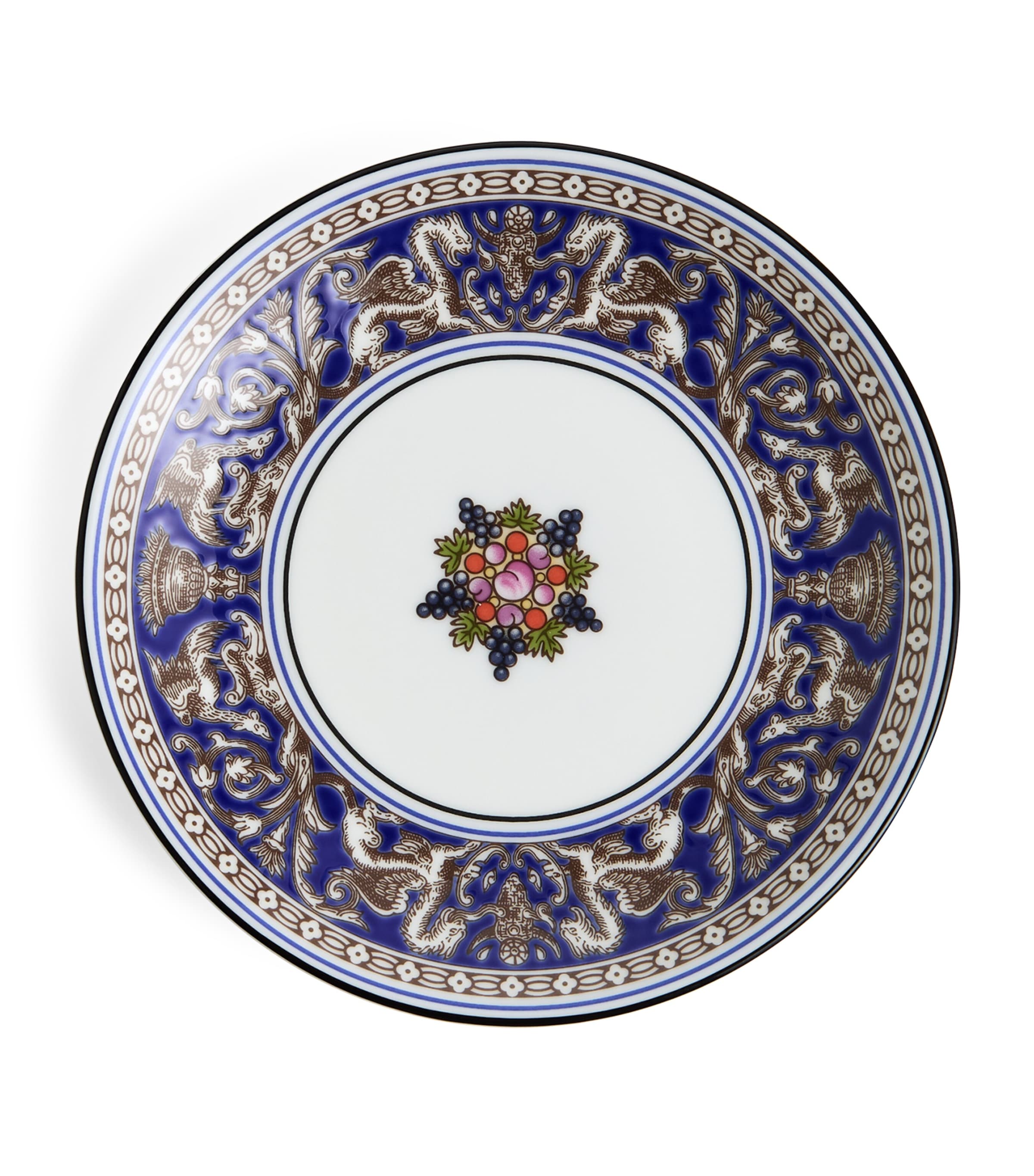 Wedgwood Florentine Marine Petite Tray (12cm) Blue