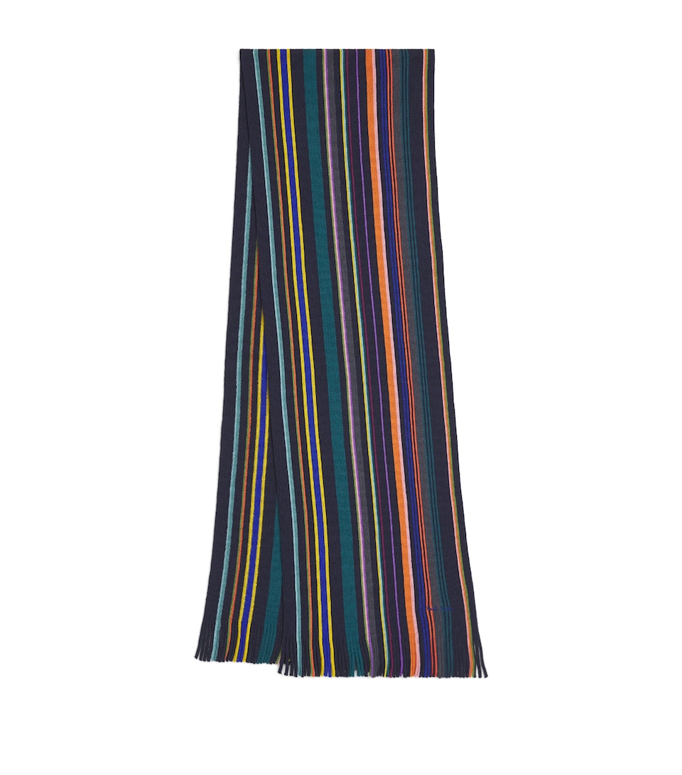 Merino Wool Ivan Stripe Scarf