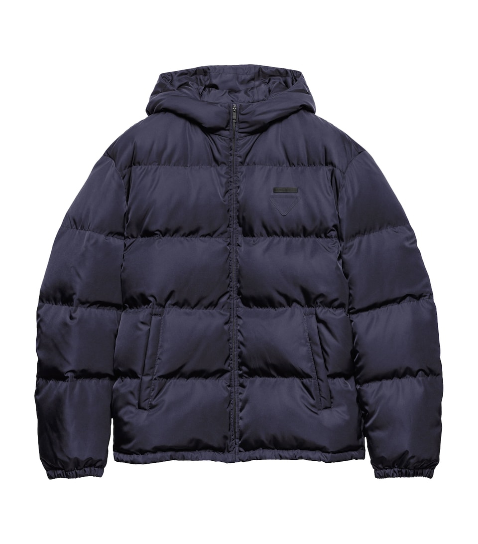 Re-Nylon Logo Puffer Jacket