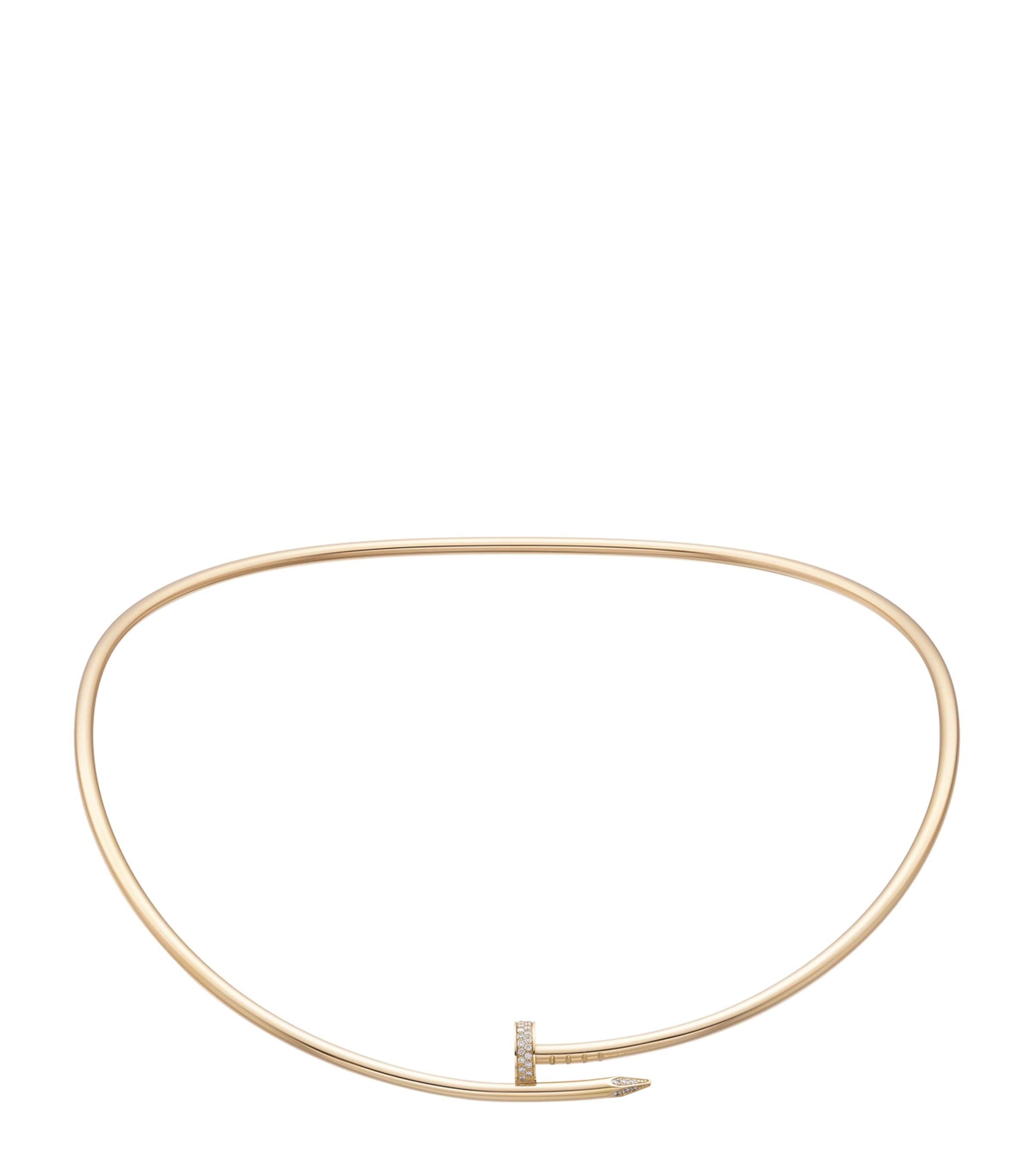 Yellow Gold and Diamond Juste Un Clou Necklace