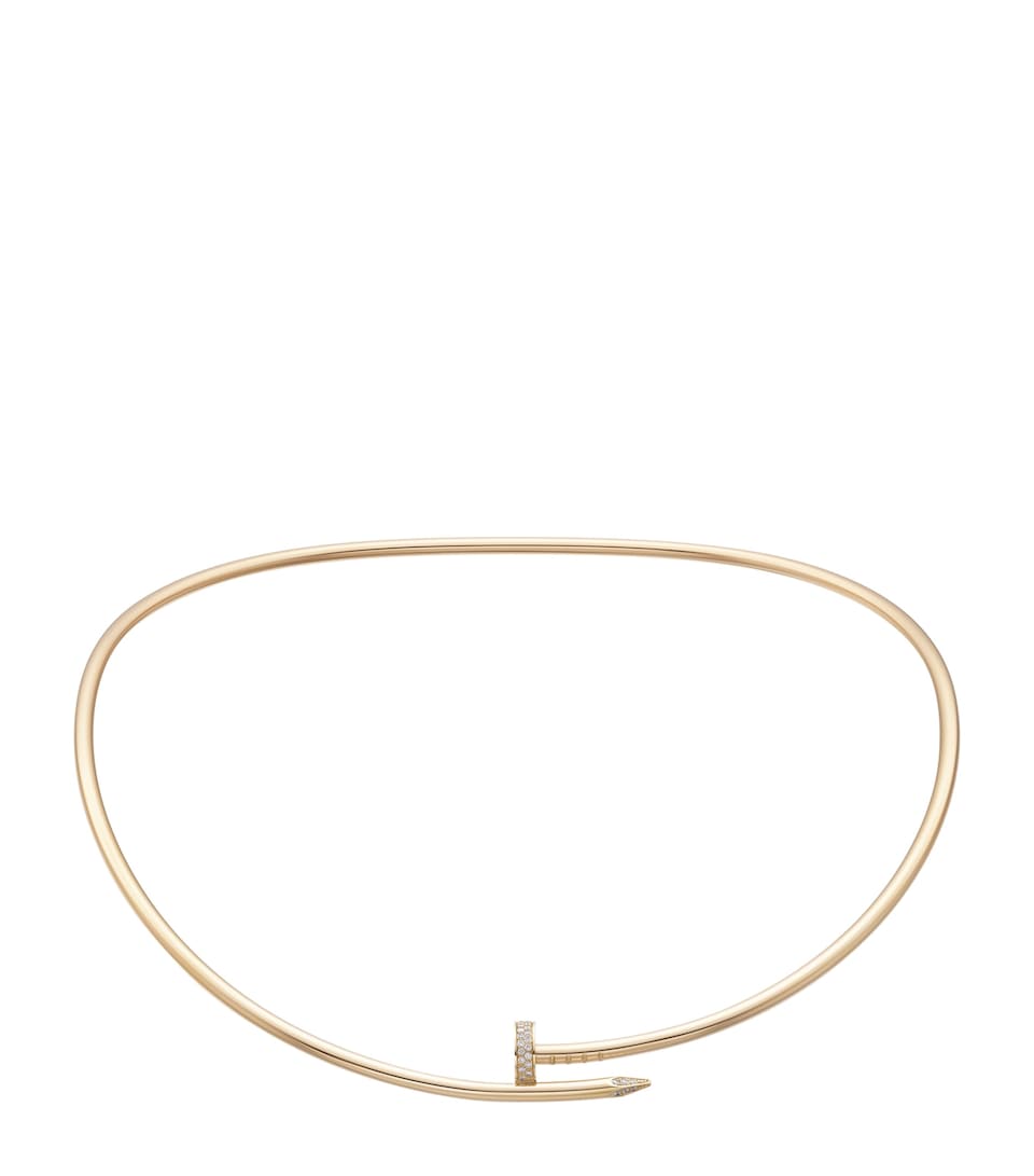 Yellow Gold and Diamond Juste Un Clou Necklace