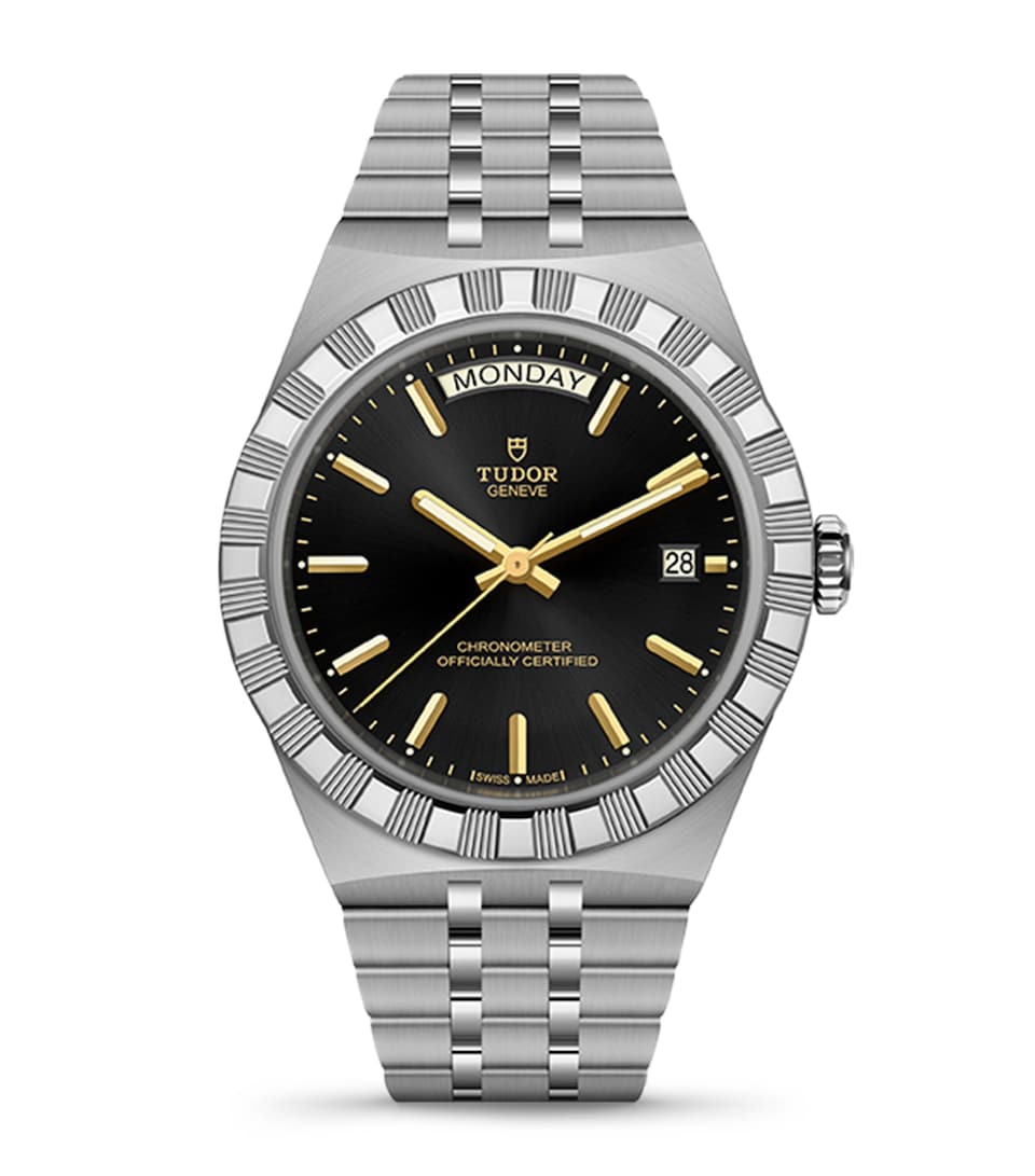 TUDOR Royal Stainless Steel Watch 40mm Black