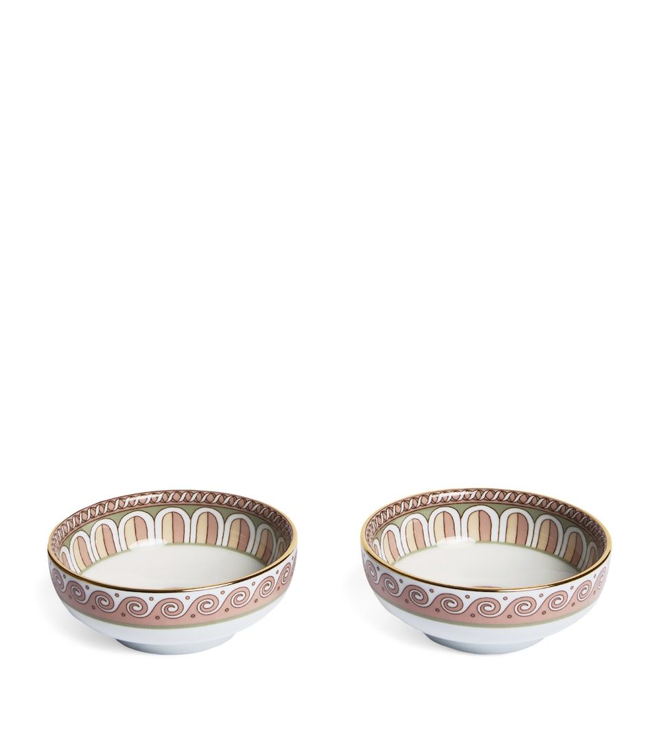 Set of 2 Napoli Snack Bowls (13cm)