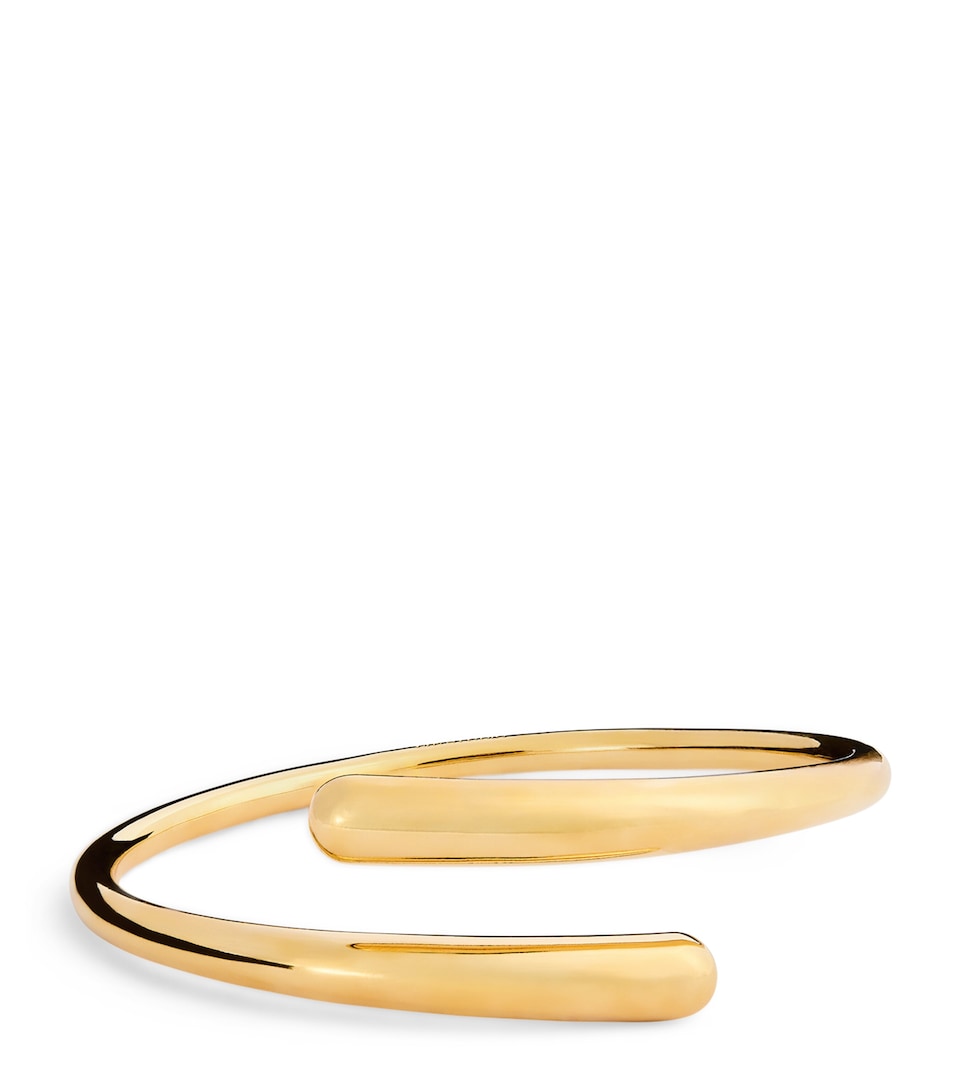 LIÉ STUDIO Gold-Plated The Olga Bangle Gold