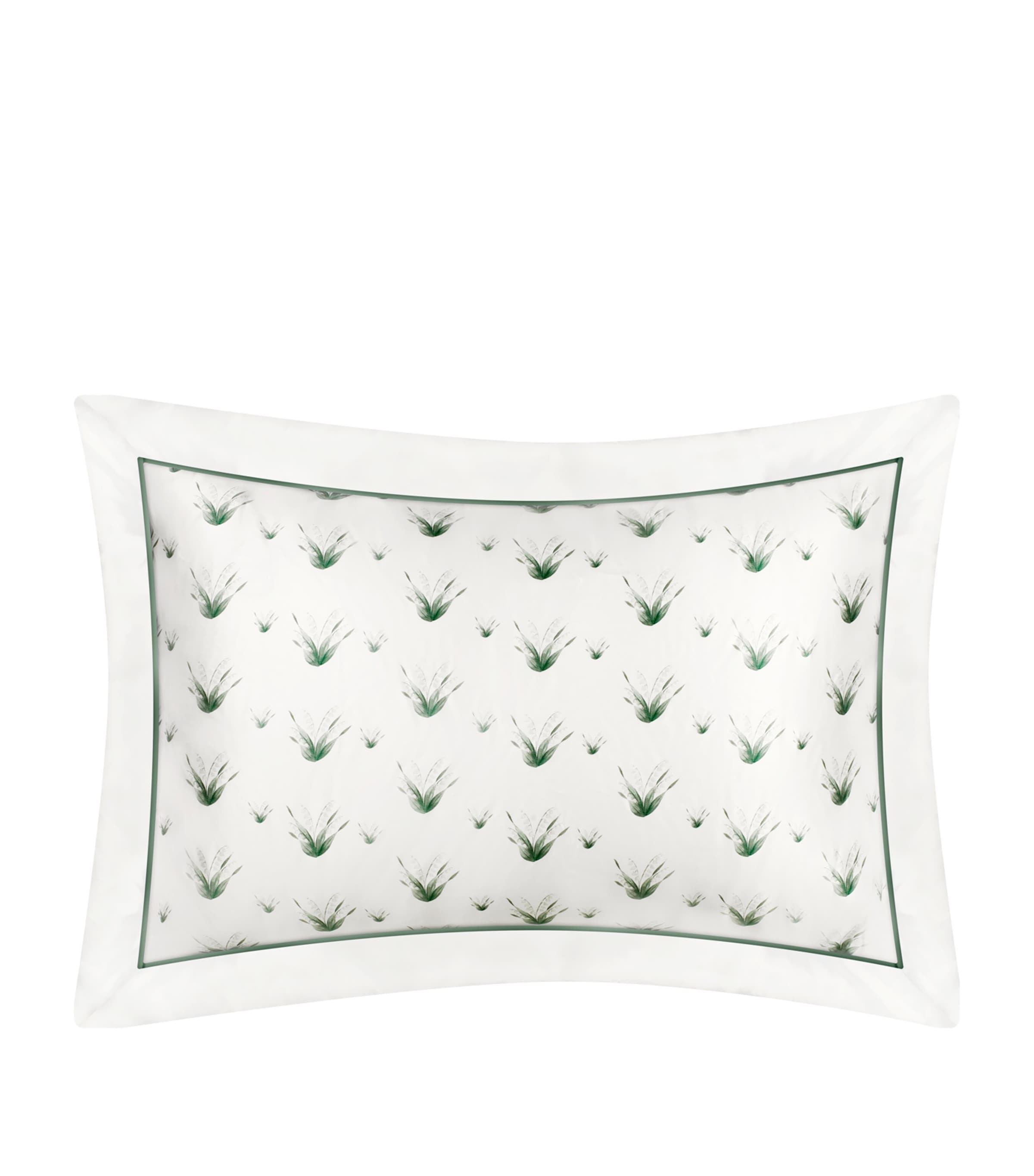 x Memo Press Silk Lily Of The Valley Oxford Pillowcase (50cm x 75cm)