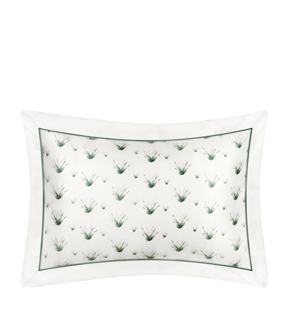 x Memo Press Silk Lily Of The Valley Oxford Pillowcase (50cm x 75cm)
