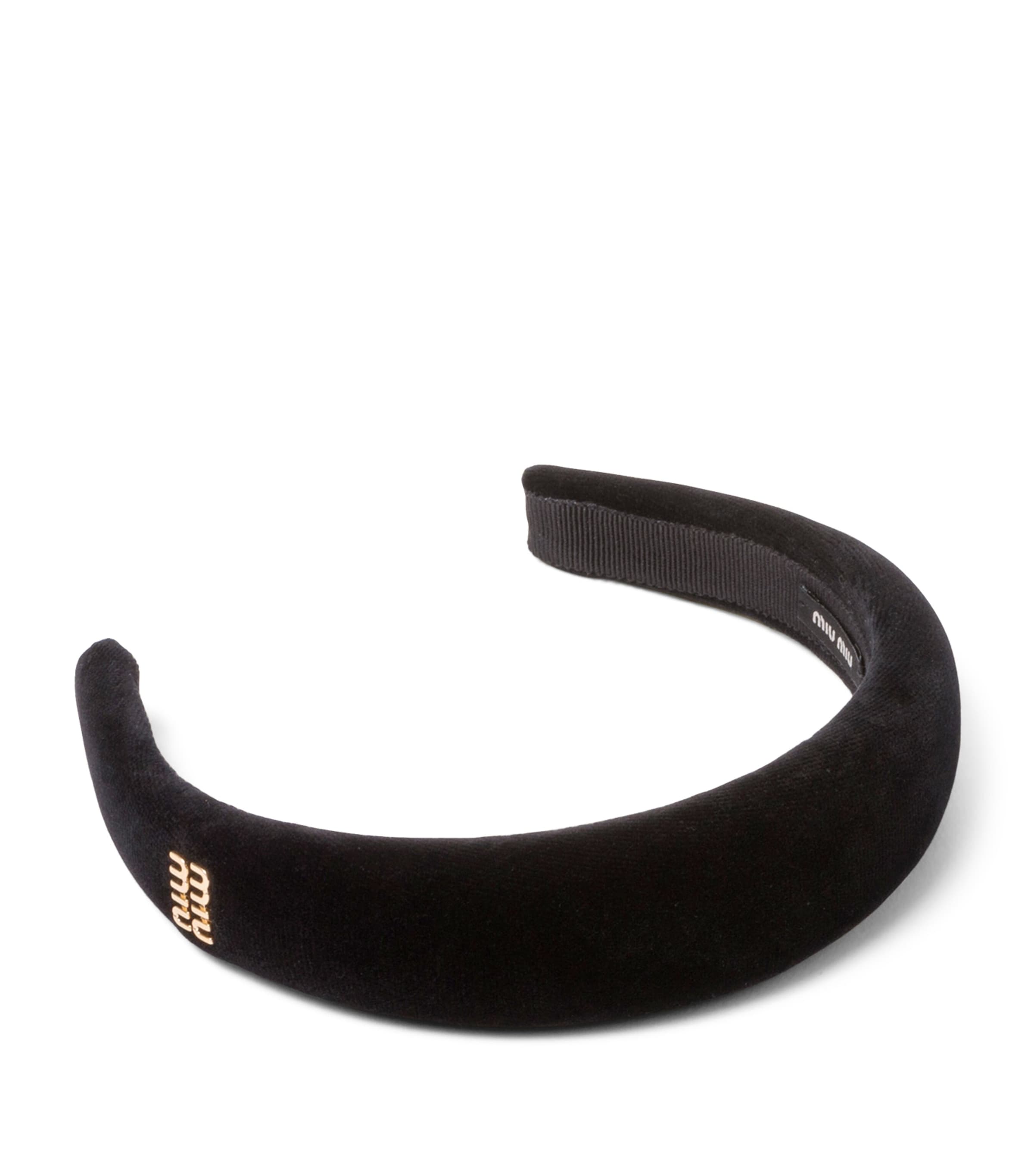 Velvet Logo Headband