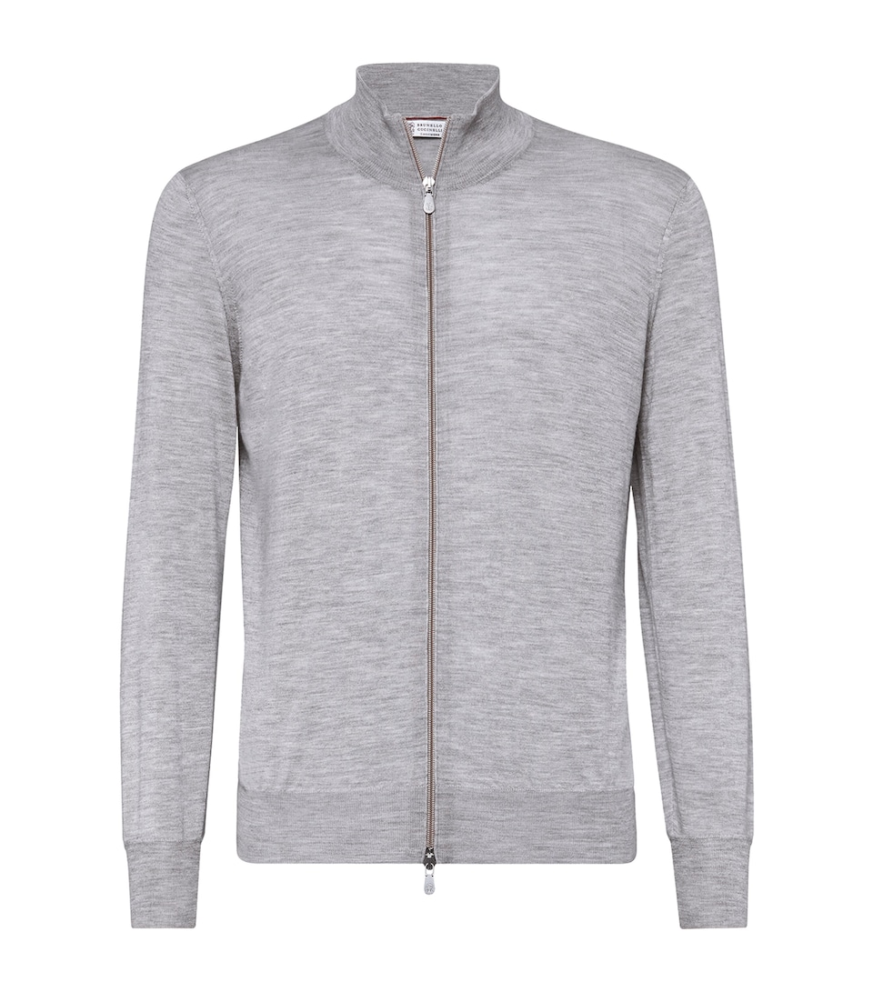 Cashmere-Silk Cardigan