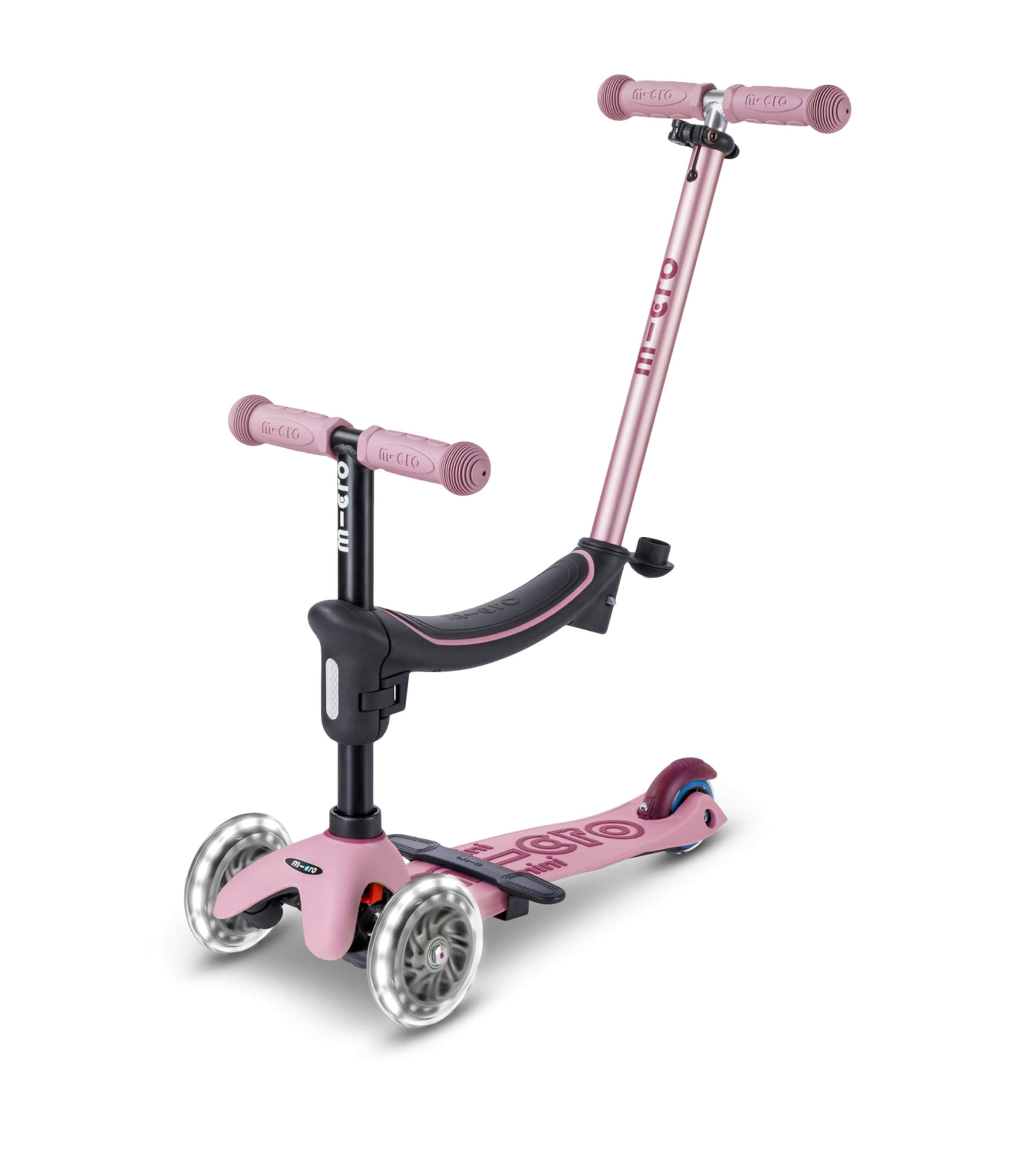 Micro Scooters Mini 4-in-1 LED Ride-On Scooter