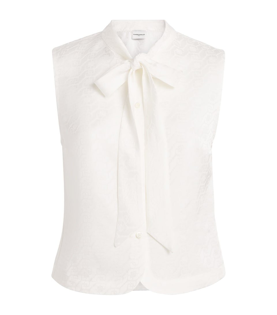 Lavallière-Neck Top
