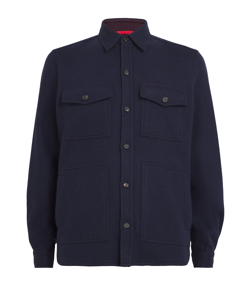 Wool-Cashmere Overshirt
