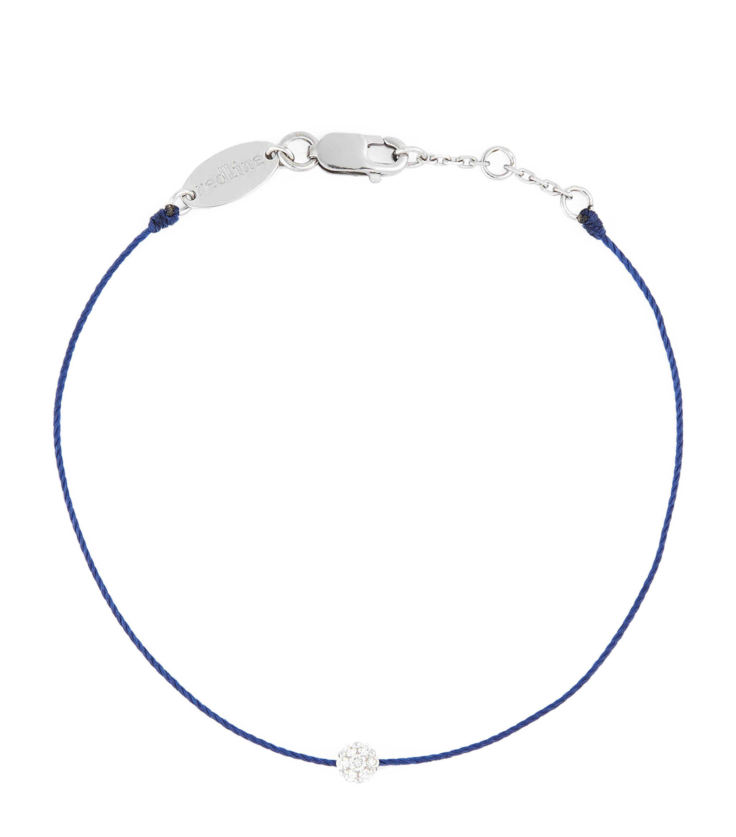 White Gold and Diamond Illusion Bracelet