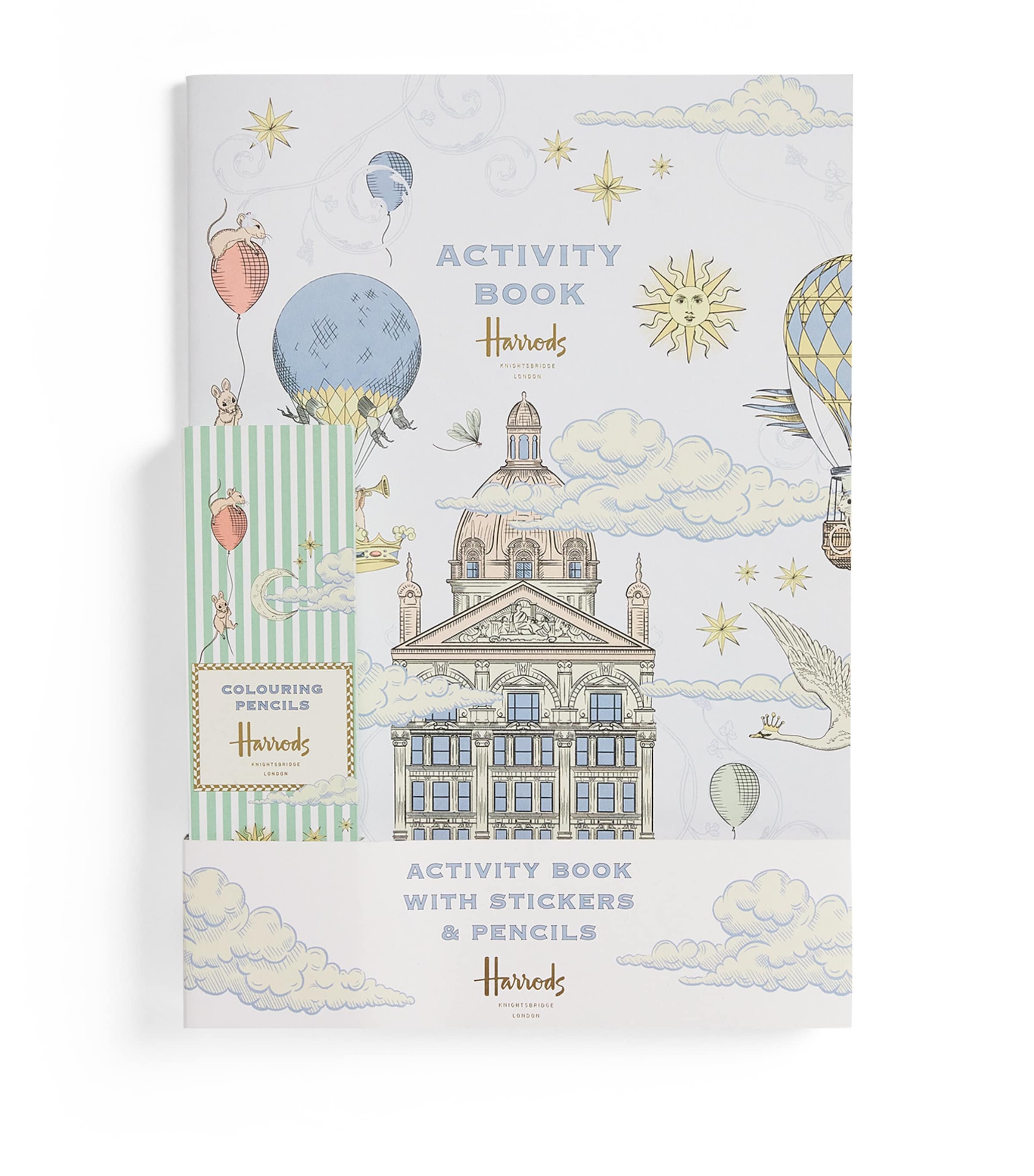 Activity Book with Stickers & Pencils