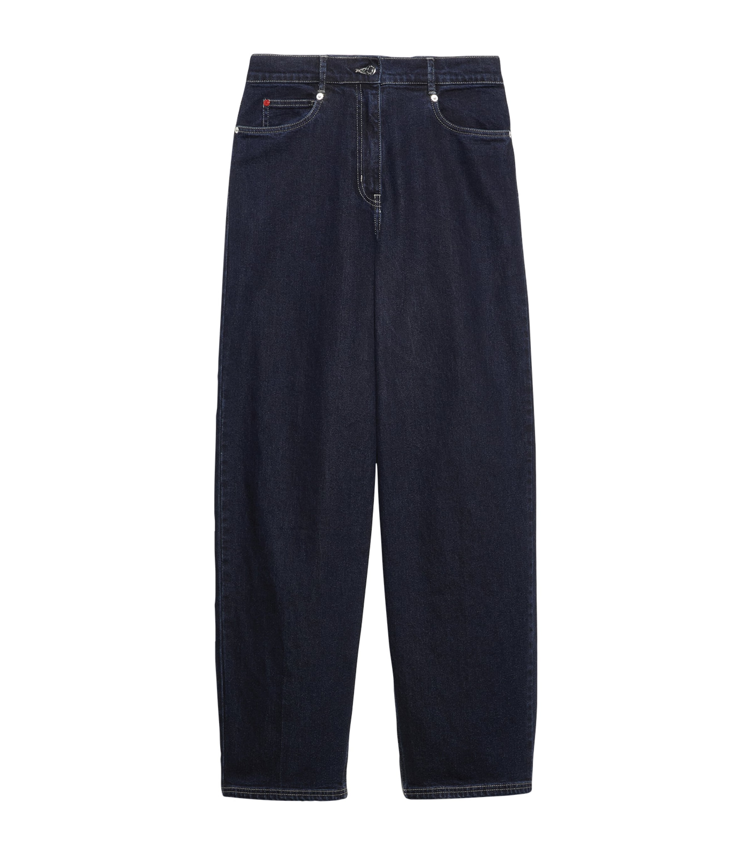 MAX&Co. Womens Straight Jeans Navy