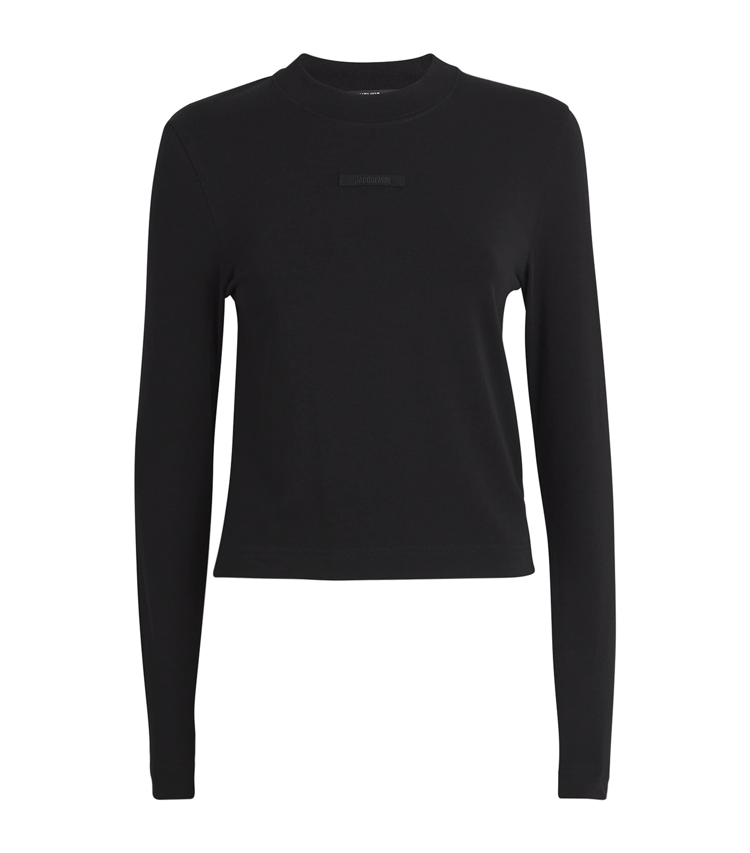 Stretch-Cotton Grosgrain Logo T-Shirt