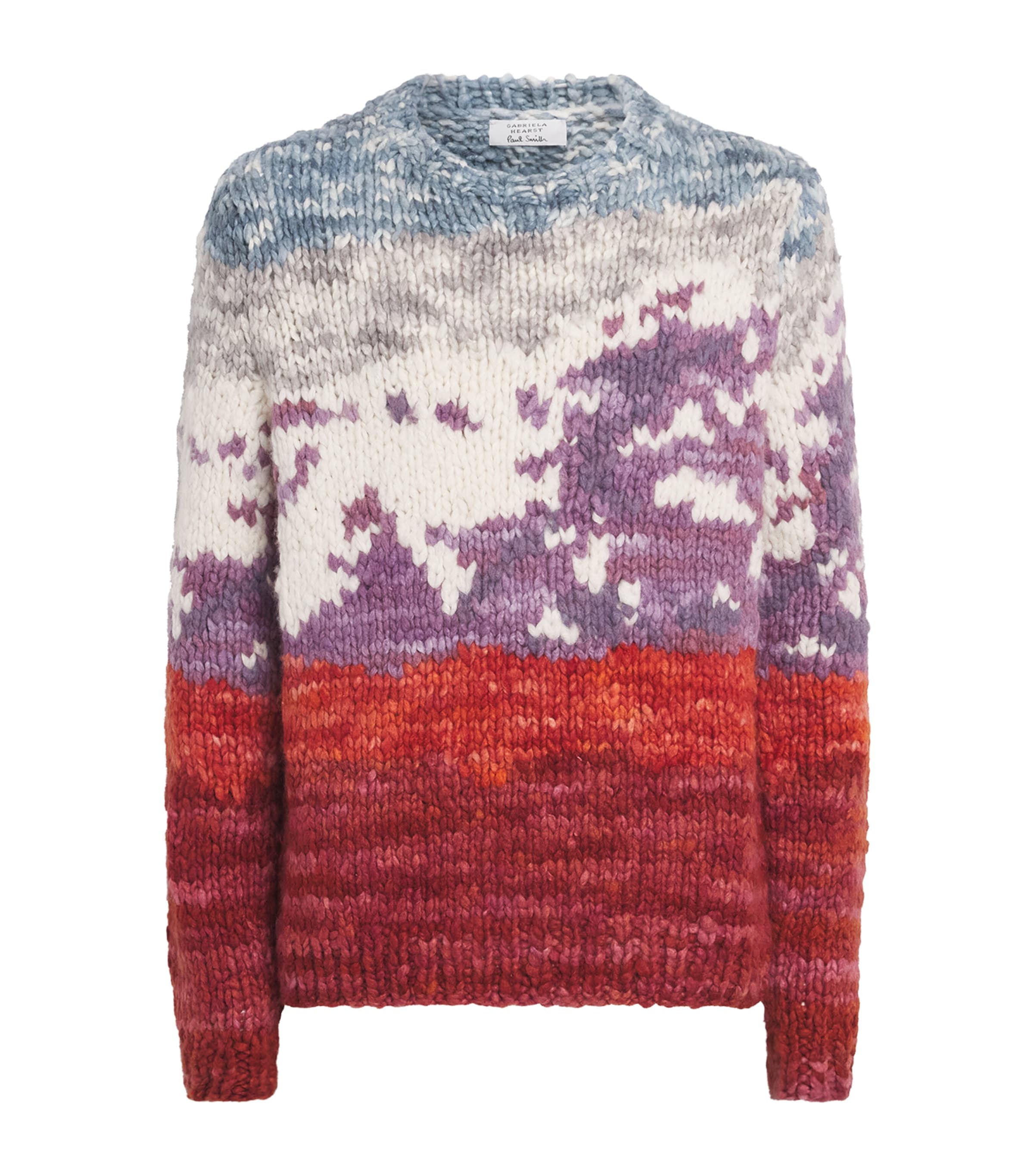 Gabriela Hearst Mens x Paul Smith Cashmere Sylphora Sweater Mountain