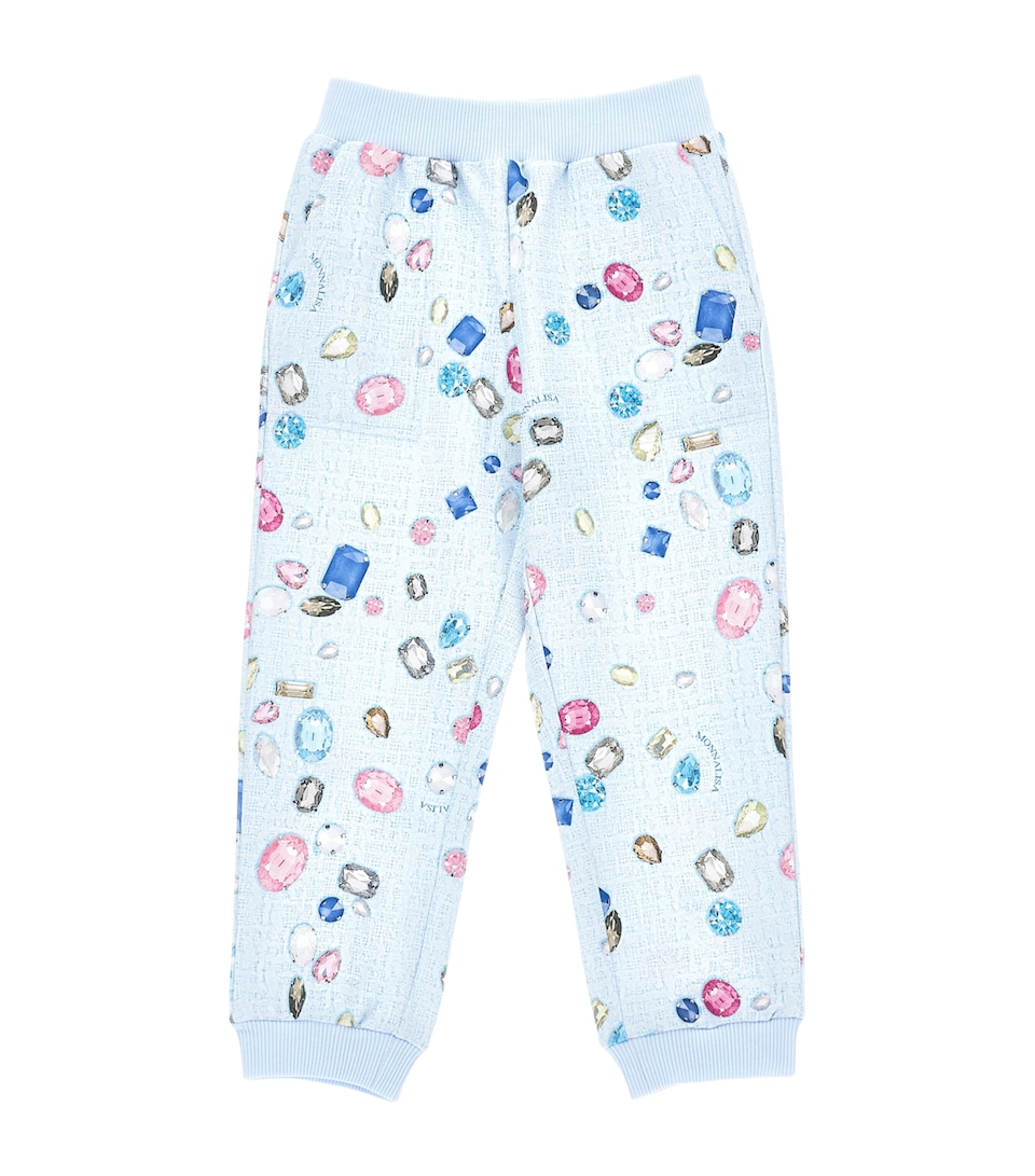 Trompe-l'Oeil Gemstone Sweatpants (2-12 Years)