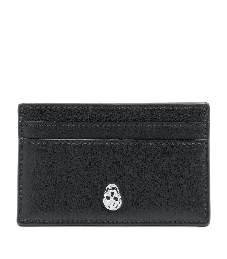 Leather Skull Card Holder
