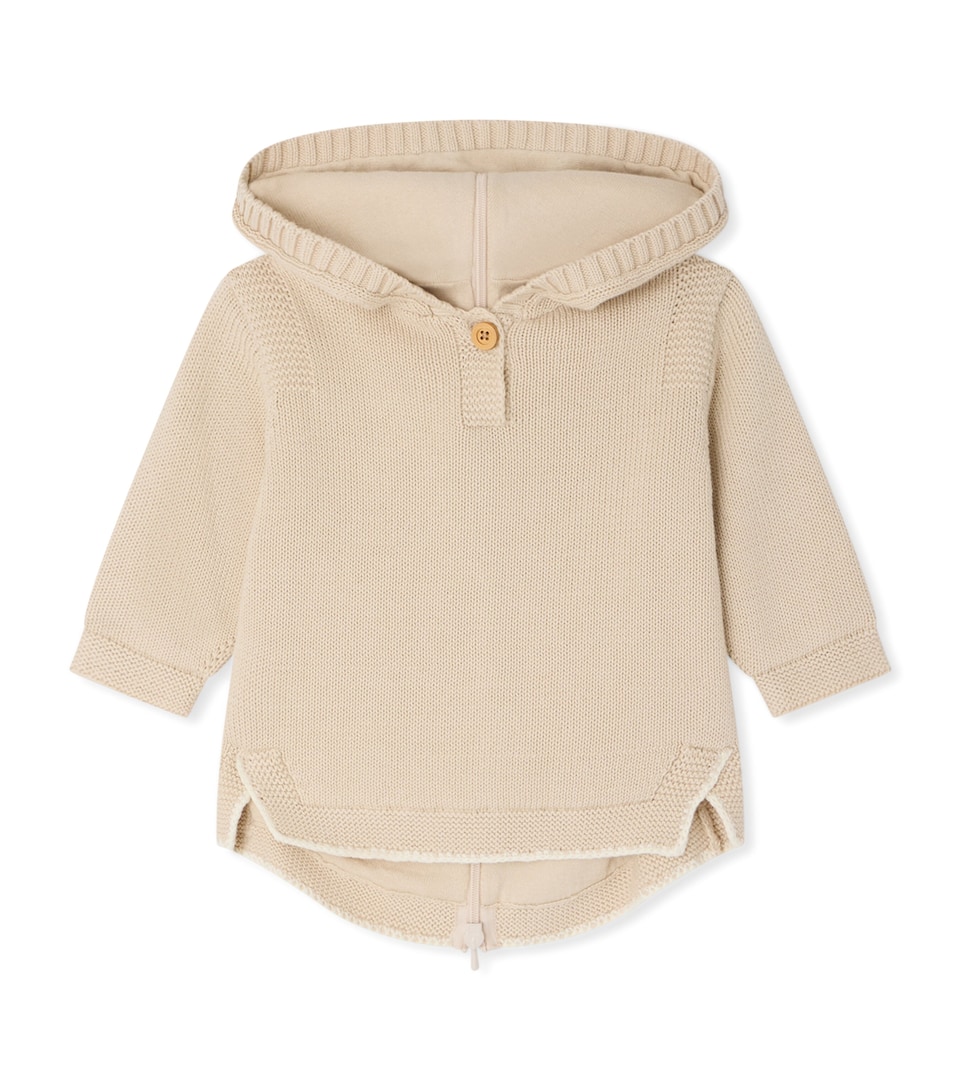 Cotton Longline Hoodie (1-18 Months)