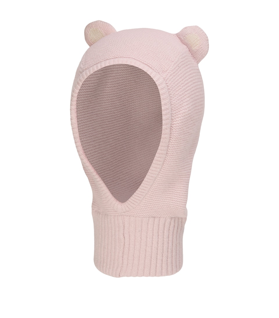 Trotters Teddy Balaclava Pale Pink