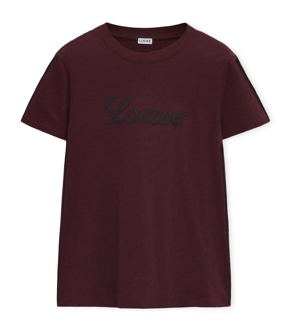 Stretch-Cotton Logo T-Shirt