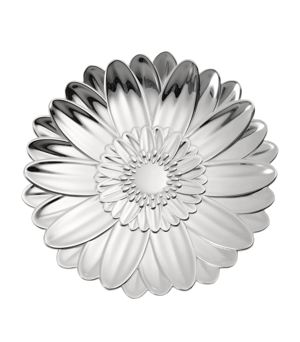 Christofle Silver-Plated L'herbier Germini Bowl (11.5cm) Silver