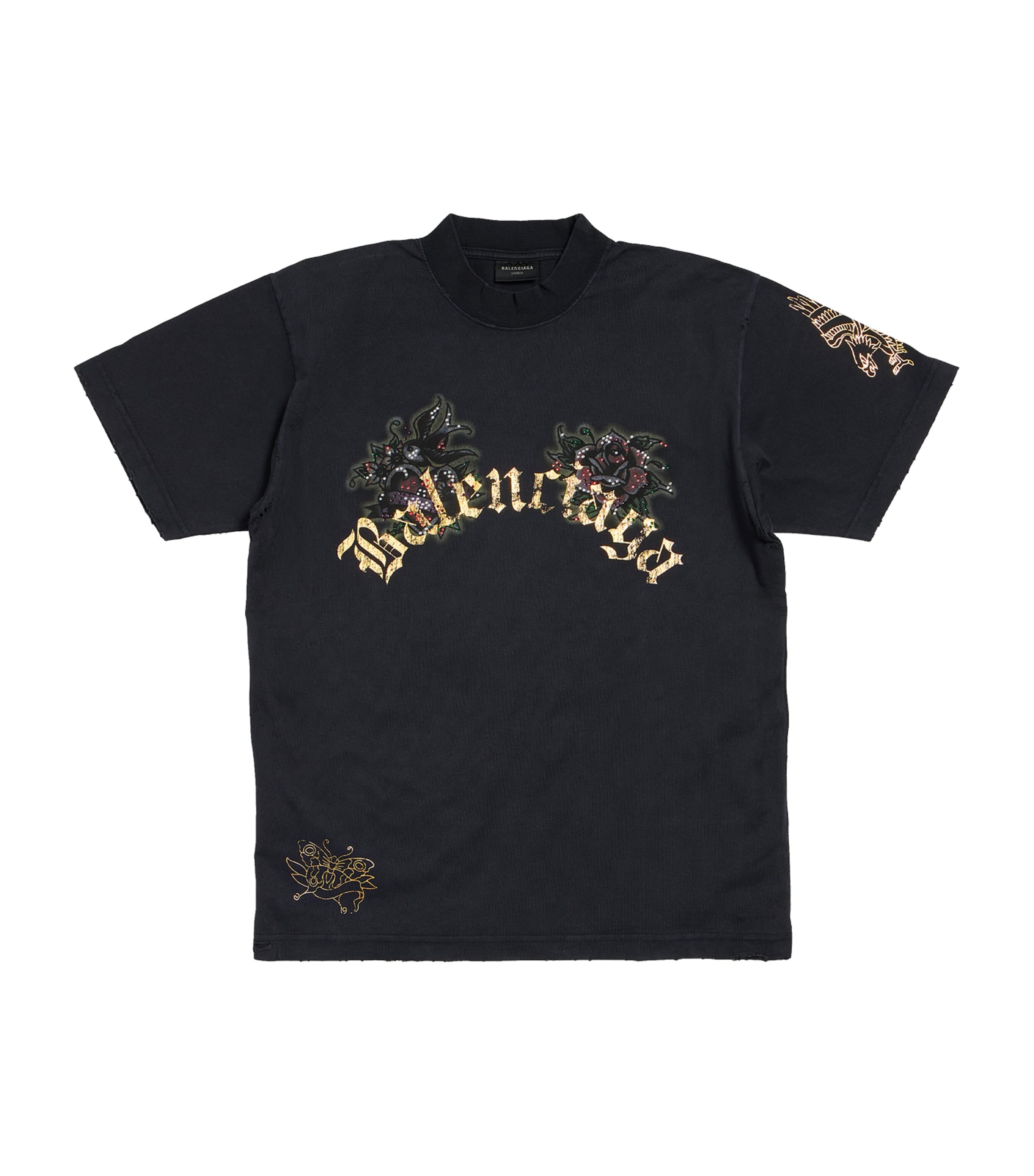Balenciaga Paris Moon Upside-Down T-Shirt | Harrods US