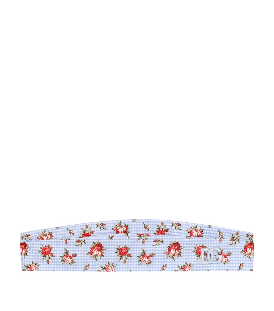 Dolce&Gabbana Kids Floral Headband Roselline F.ce