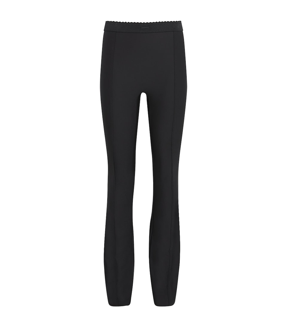 High-Waisted Flared Leggings