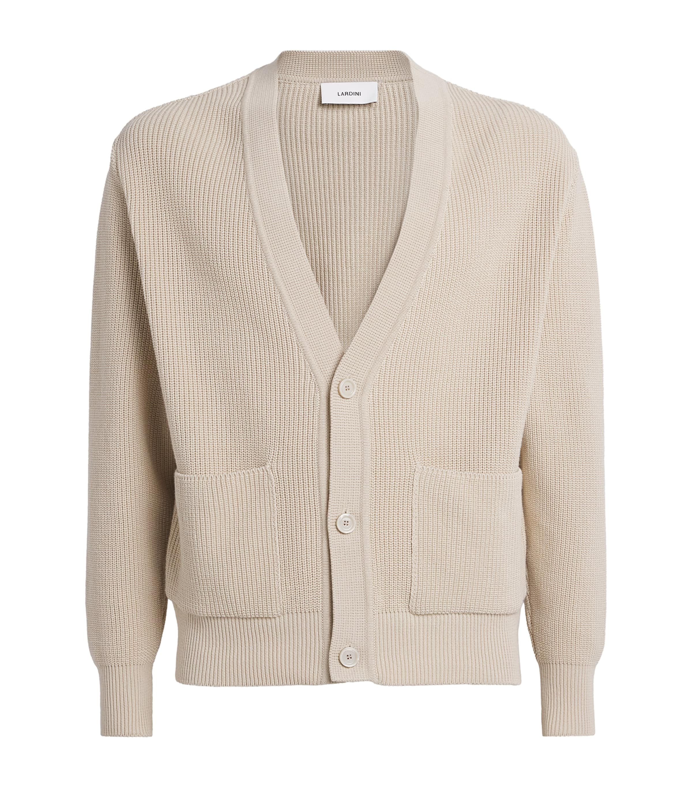 Cotton V-Neck Cardigan