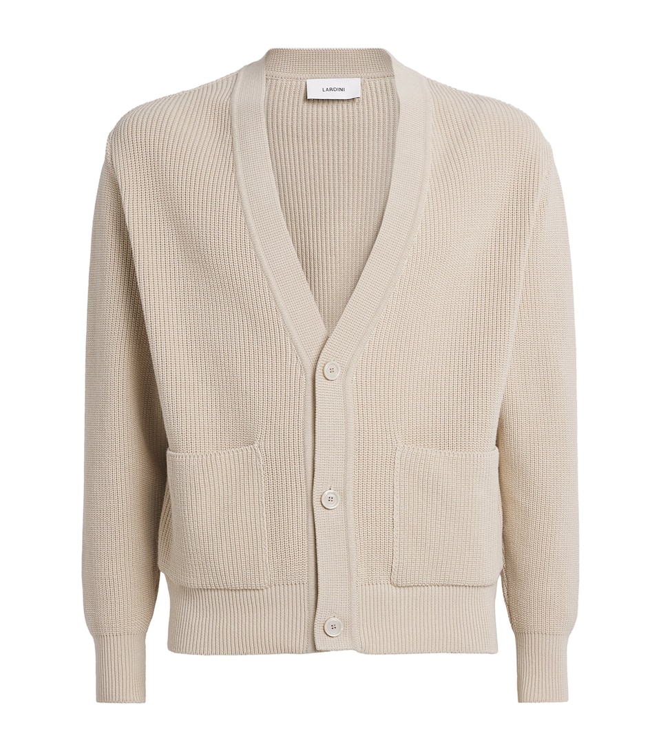 Cotton V-Neck Cardigan