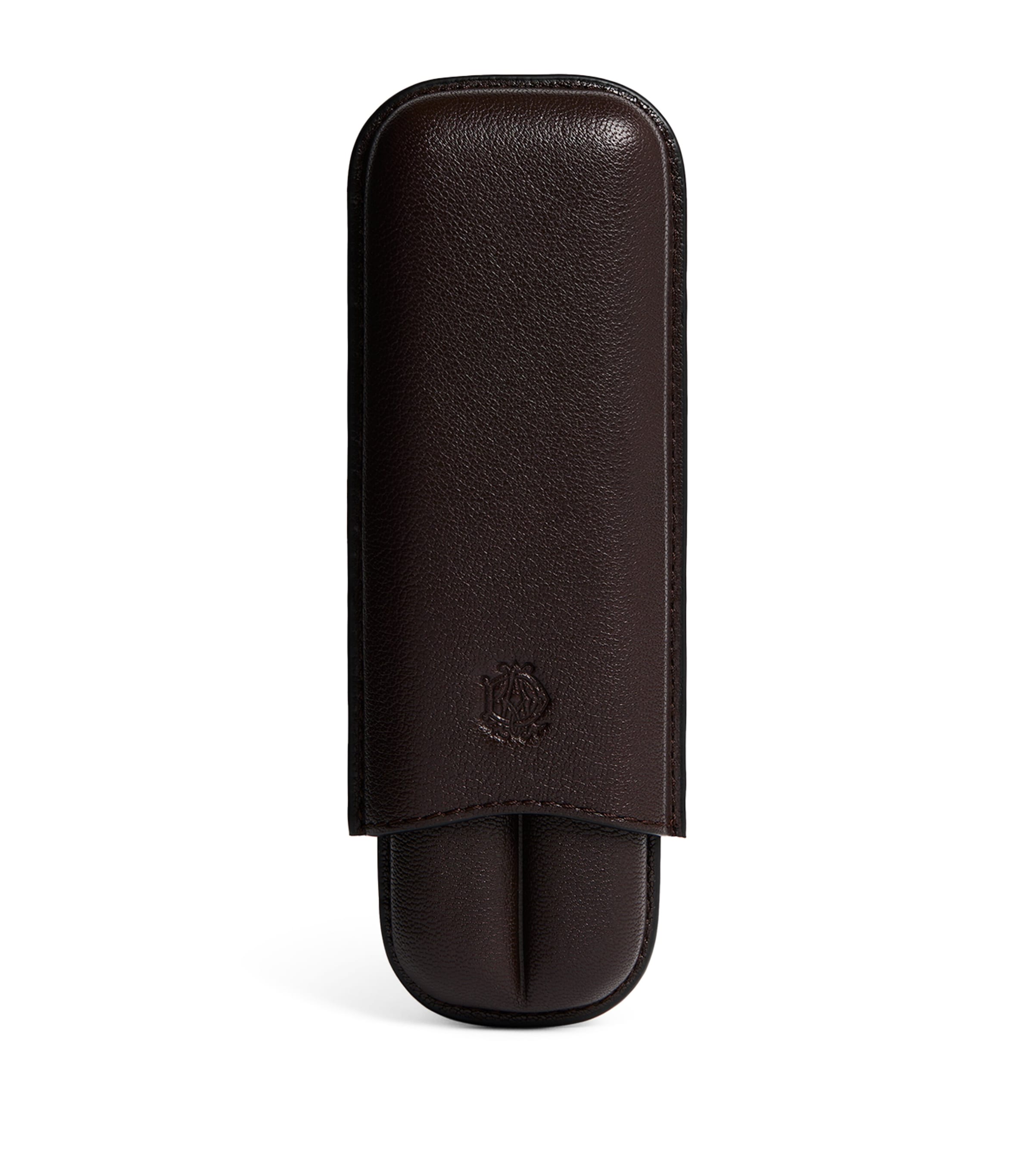 Leather Double Cigar Case
