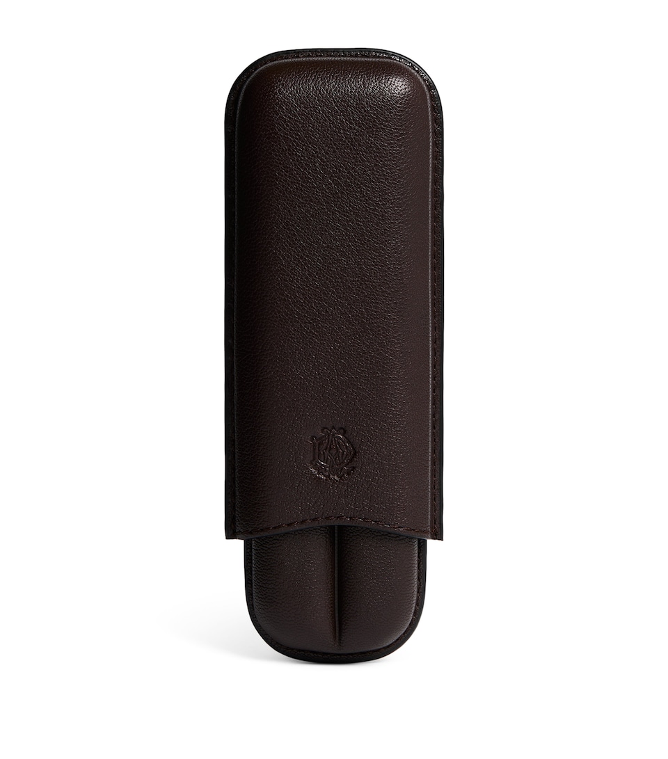 Dunhill Leather Double Cigar Case