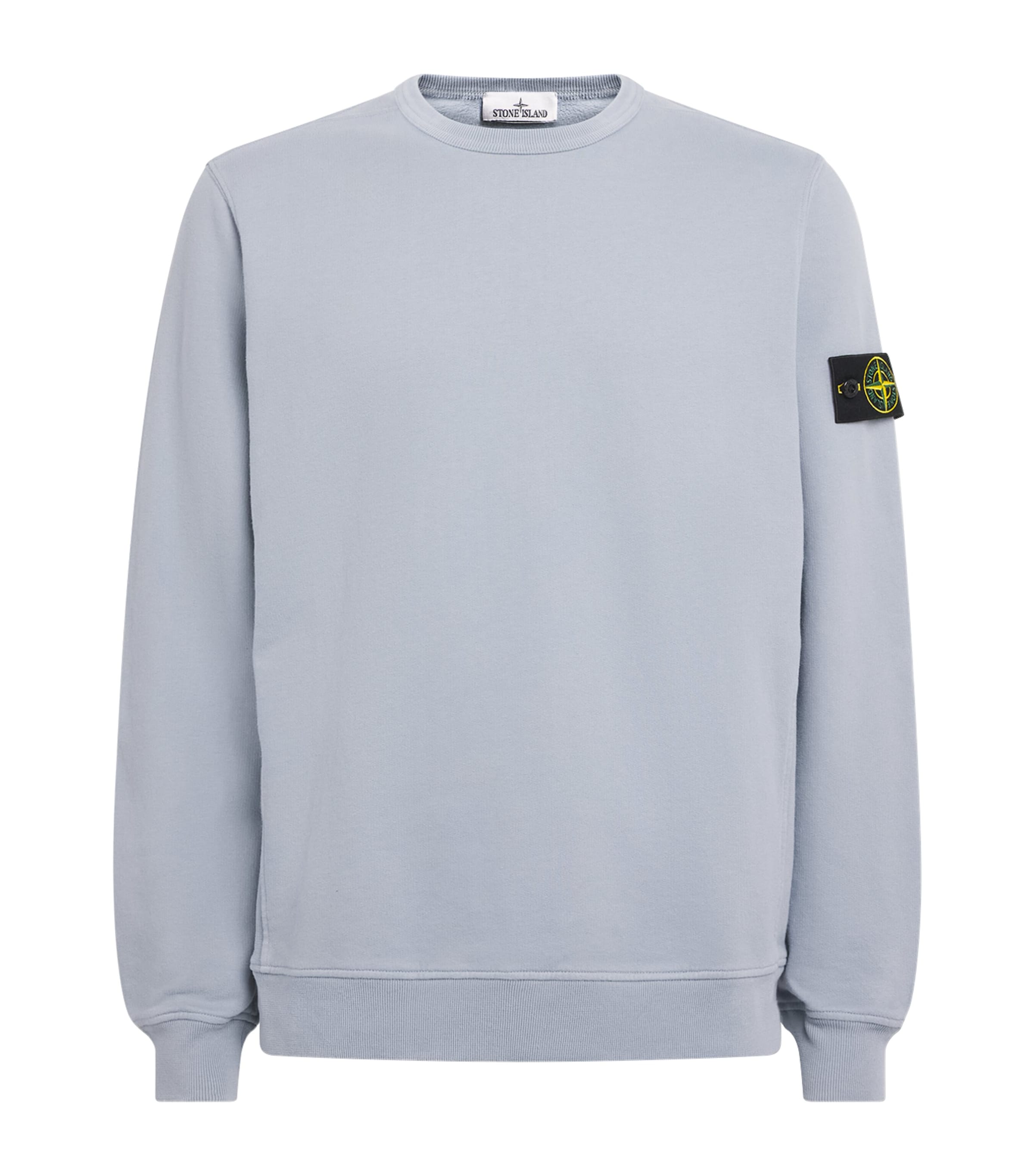 Stone Island Mens Cotton Compass Sweatshirt