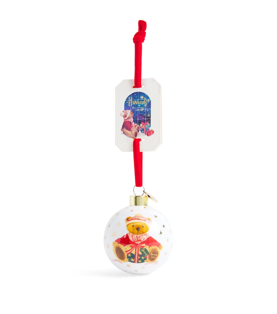 Ceramic Alfie Bear Bauble