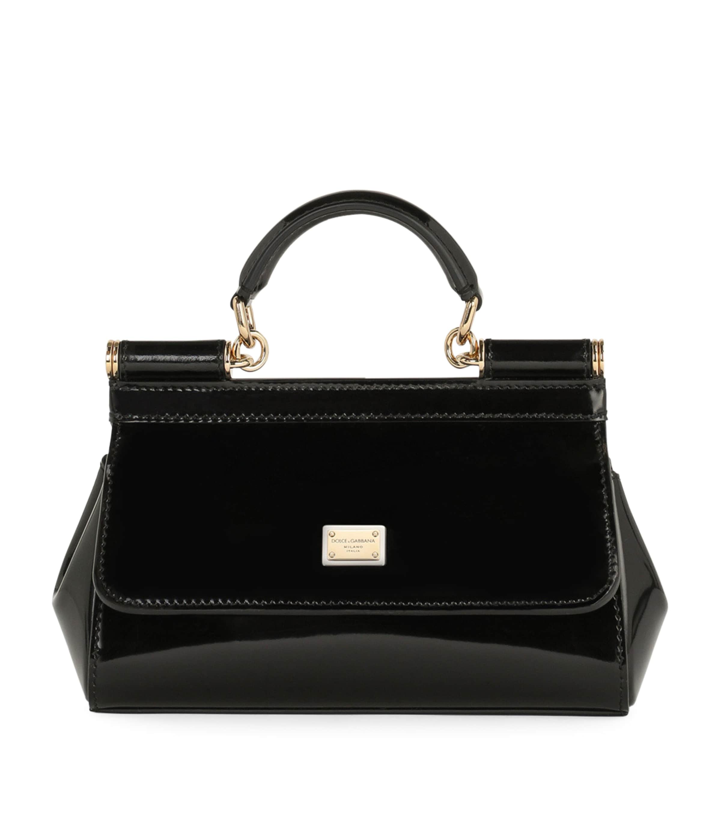 Dolce & Gabbana Small Sicily Top-Handle Bag | Harrods US