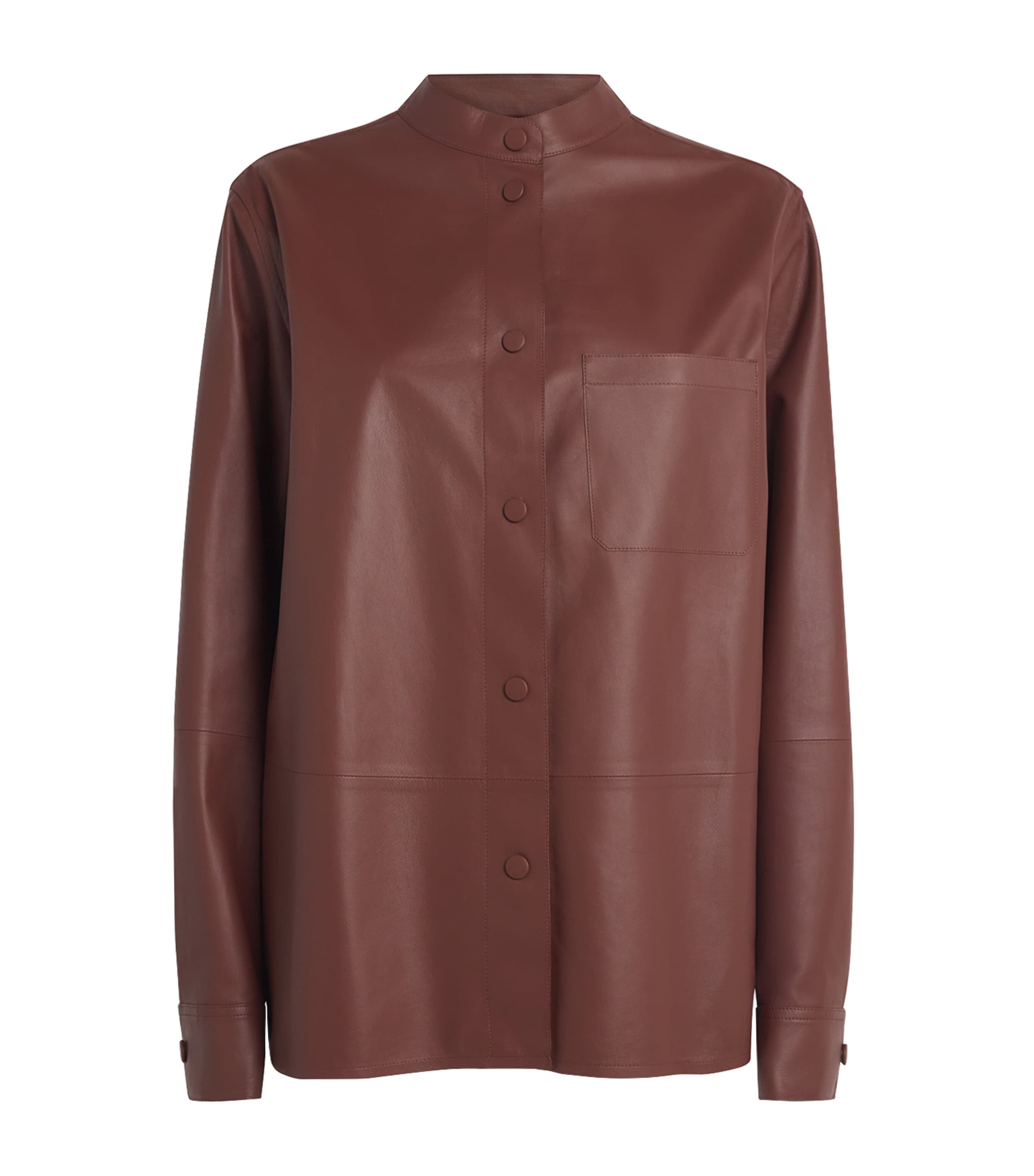 Yves Salomon Womens Lambskin Shirt