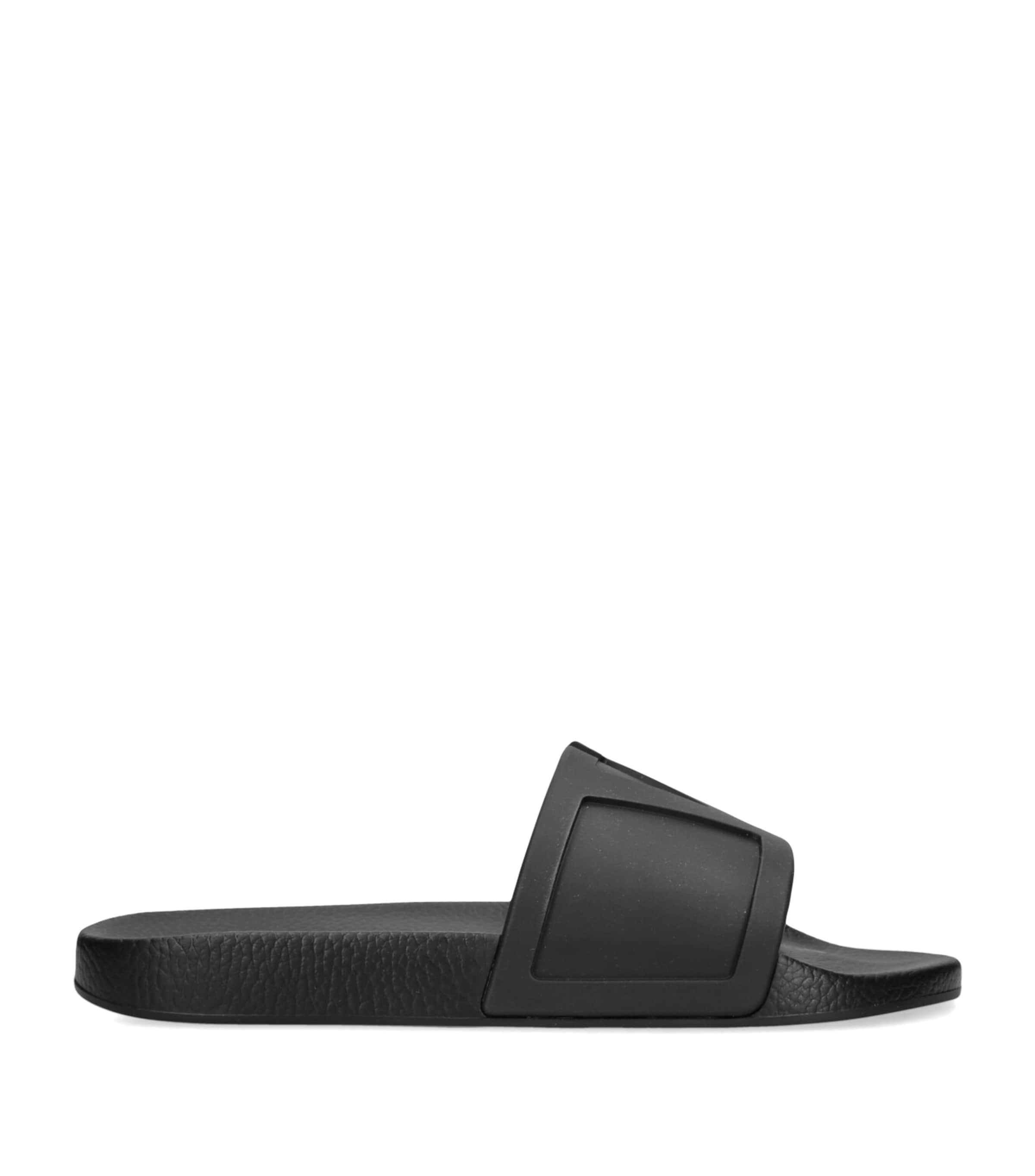 Valentino Garavani VLogo Signature Slides Black