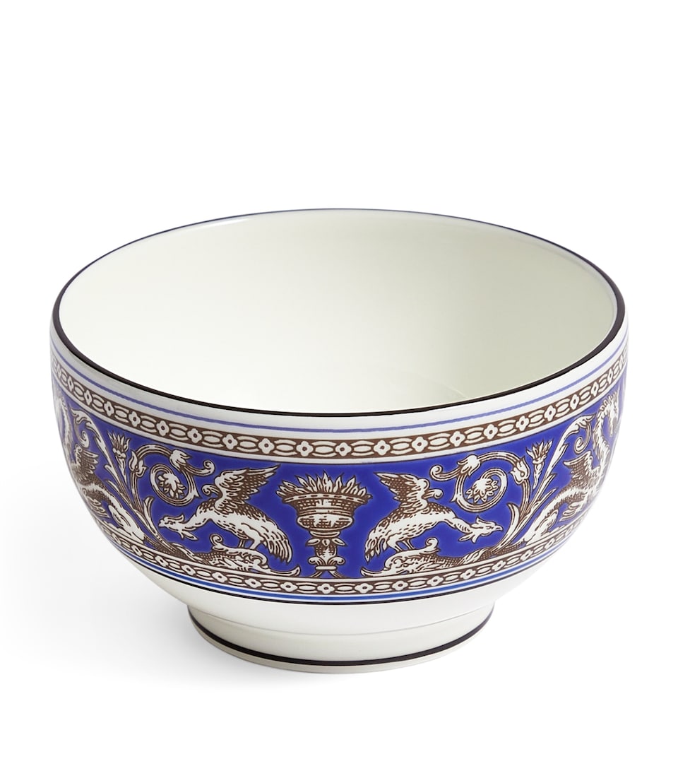 Wedgwood Florentine Marine Rice Bowl (10.5cm) Blue