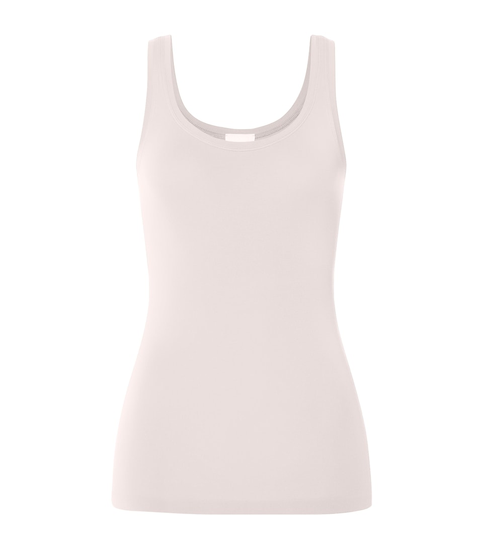 Hanro Womens Touch Feeling Tank Top Honeydew