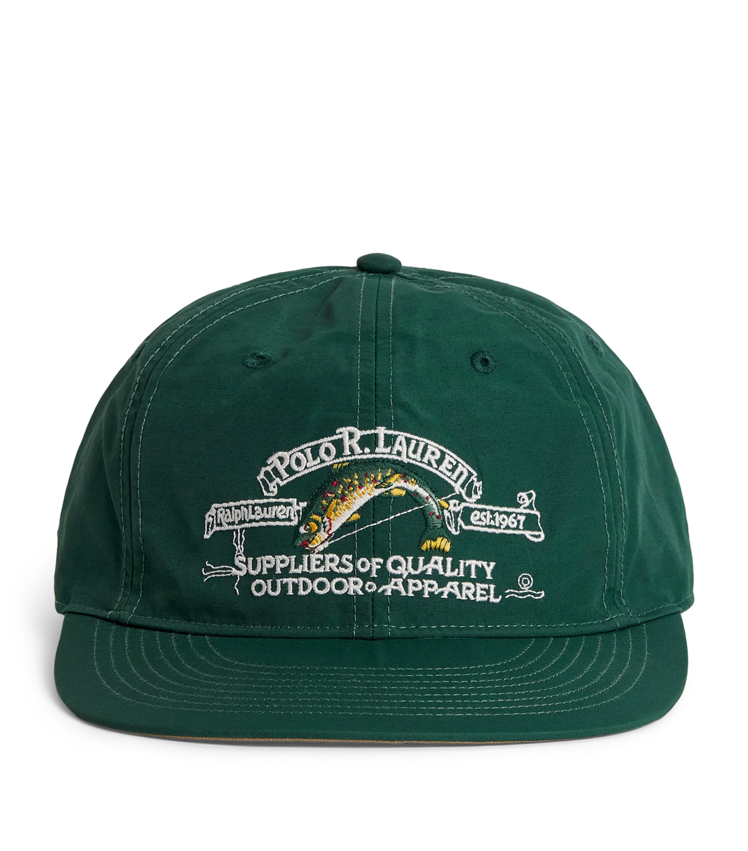 Polo Ralph Lauren Cotton Logo Cap Vintage Pine