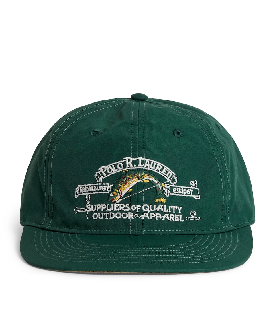 Polo Ralph Lauren Cotton Logo Cap Vintage Pine
