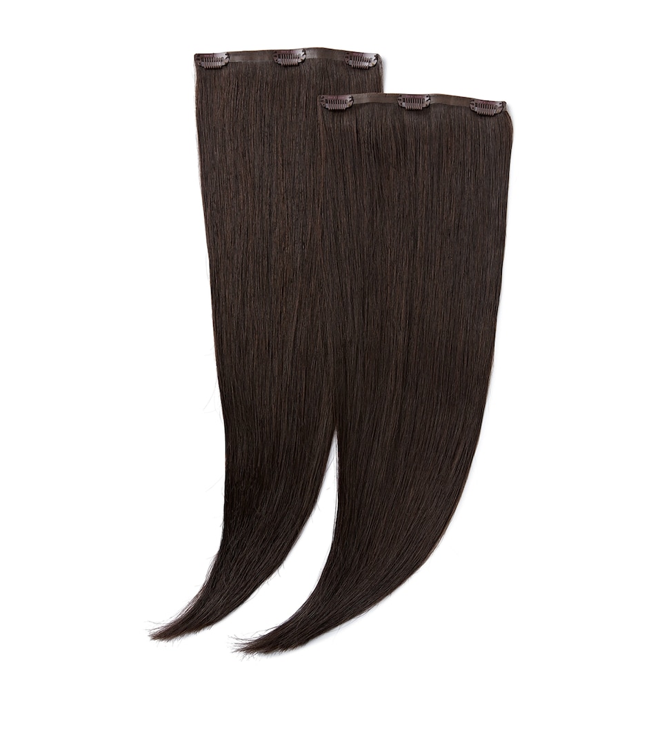 Beauty Works Beauty Works x Huda BARELY THERE Mix & Match Duo Clip-In Hair Extensions (18") Arabia Doll
