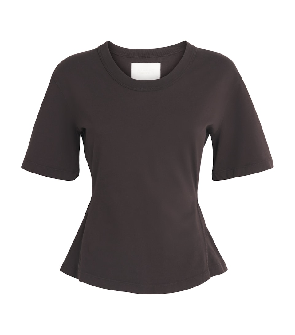 Citizens of Humanity Womens Rework Men’s T-Shirt Chocolate (brown)